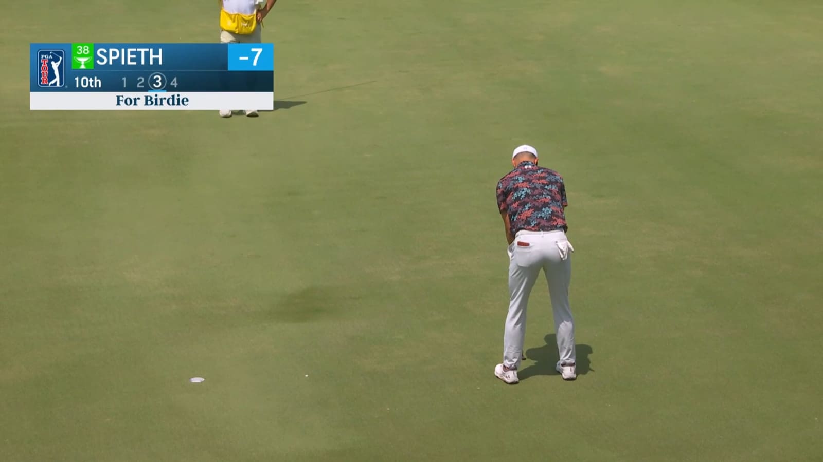 Jordan Spieth makes bounce-back birdie on No. 10 at RBC Heritage