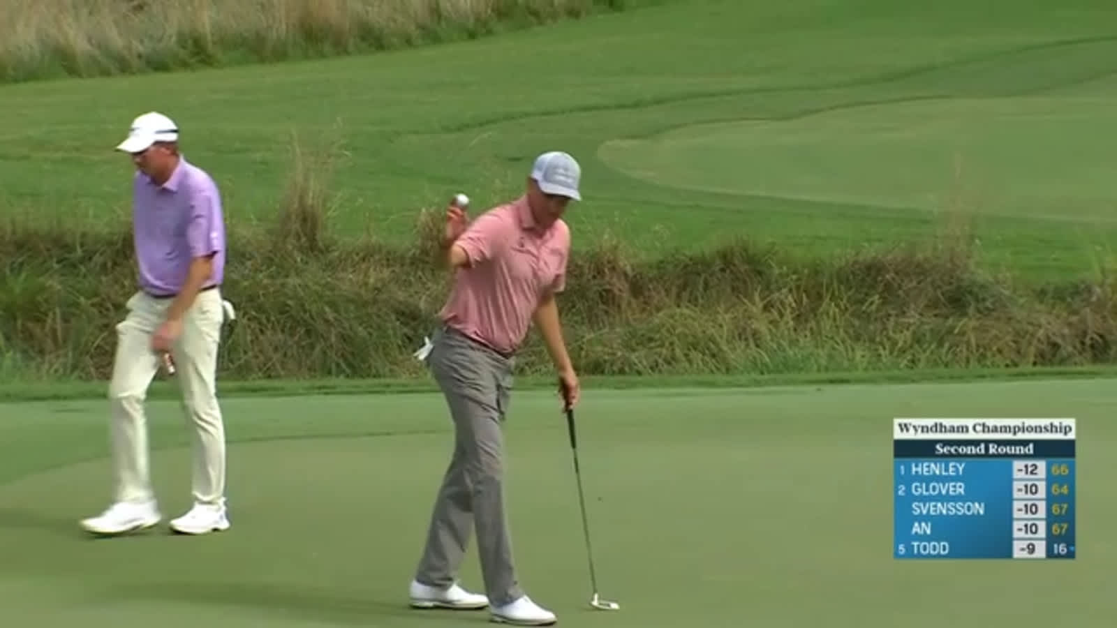 Brendon Todd bounces-back with near ace on No. 7 at Wyndham