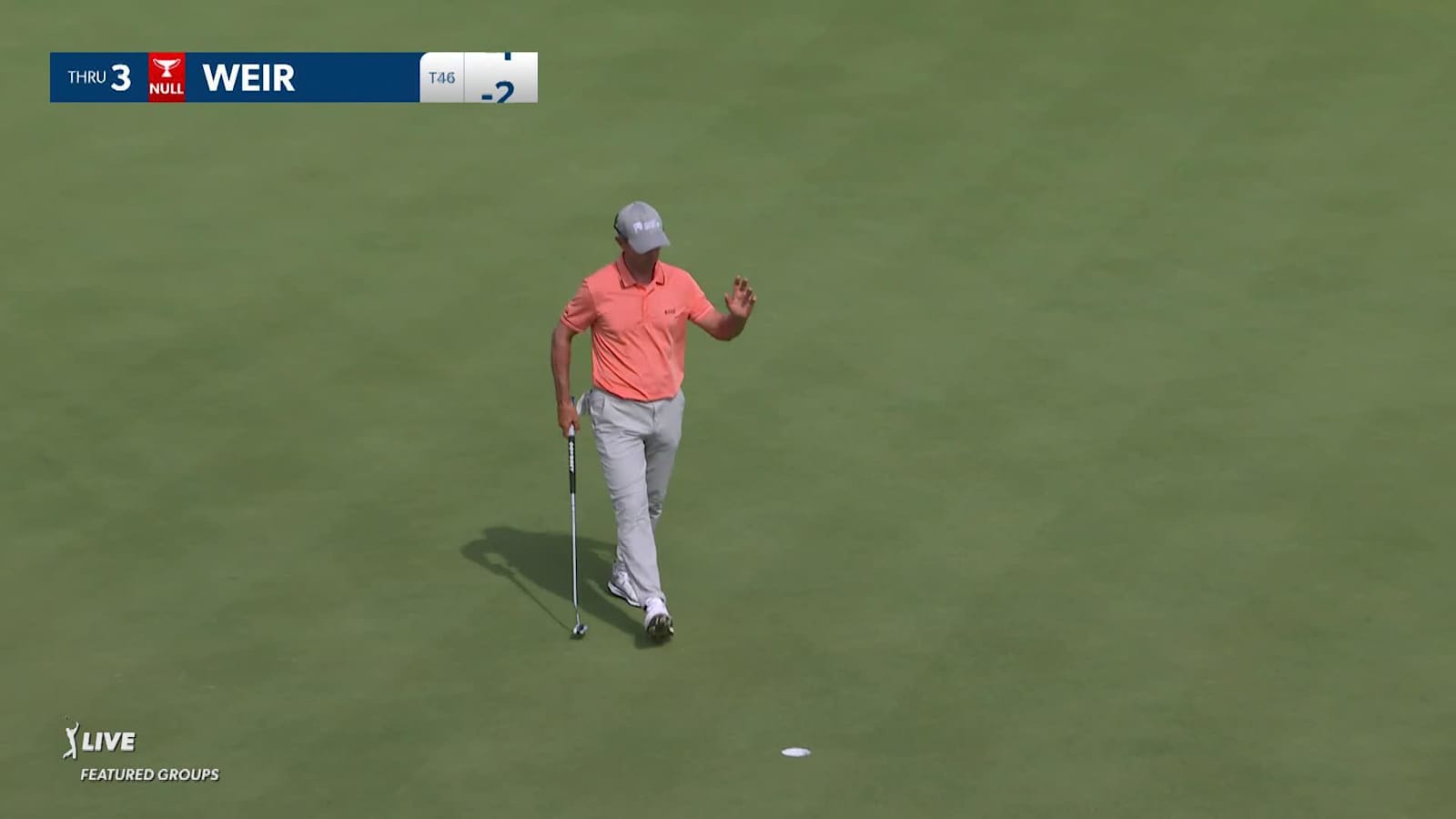 Mike Weir drips in 10-footer for birdie at Black Desert