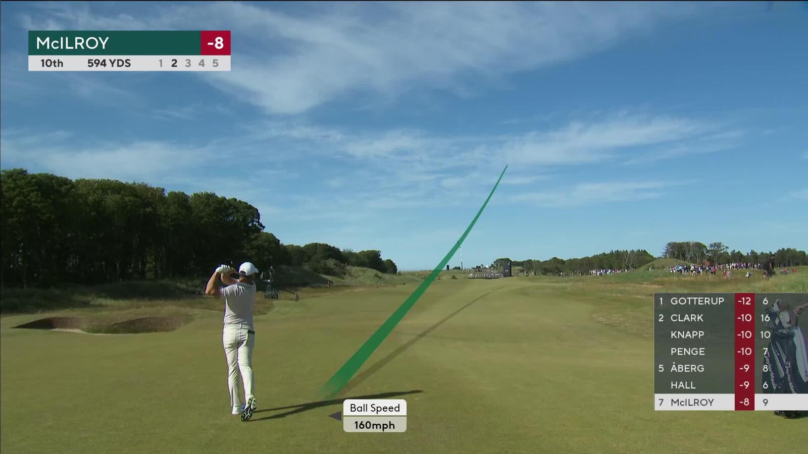 Rory McIlroy's amazing approach sets up two-putt birdie at Genesis Scottish Open