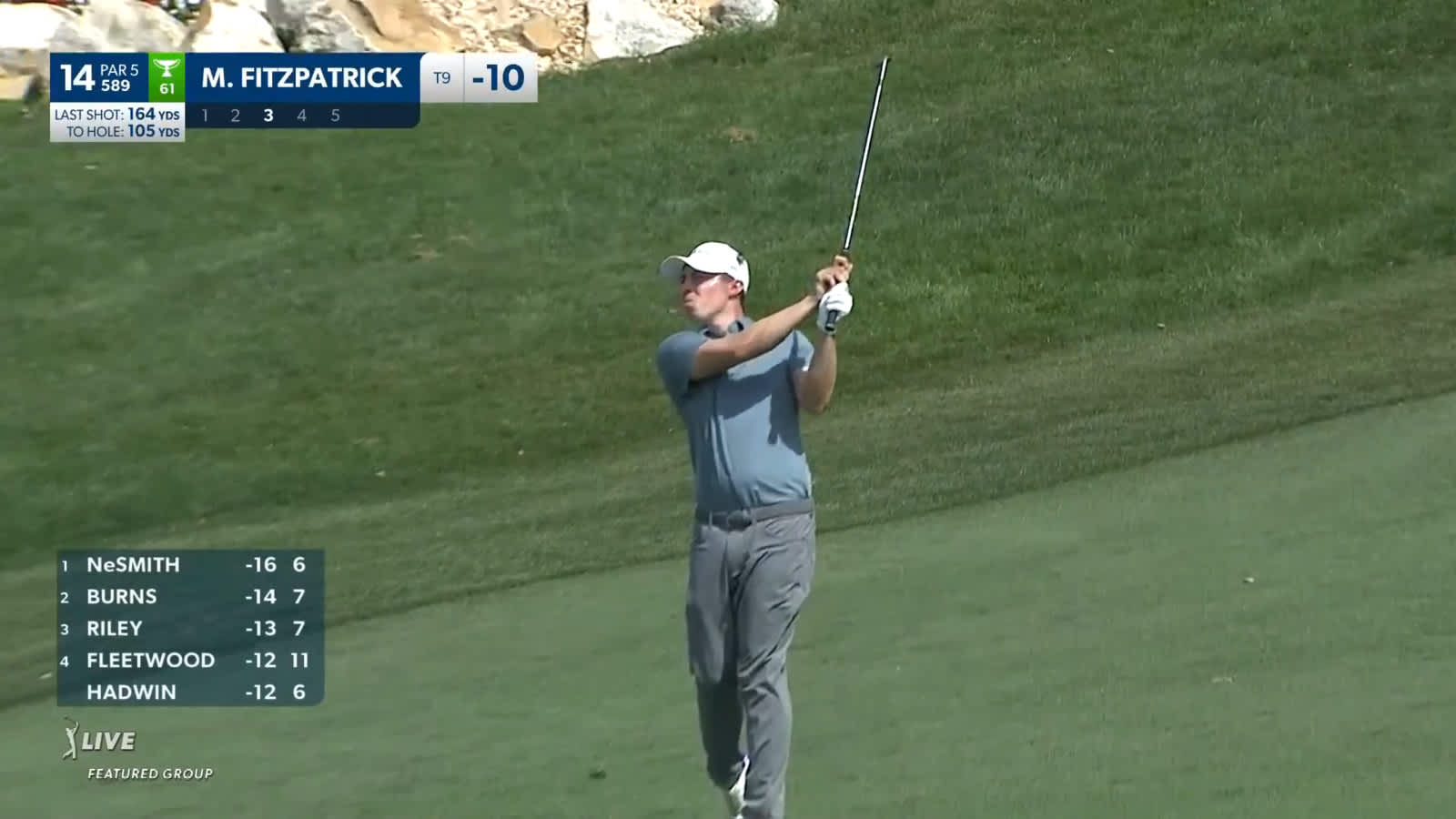 Matt Fitzpatrick sticks approach to set up birdie at Valspar