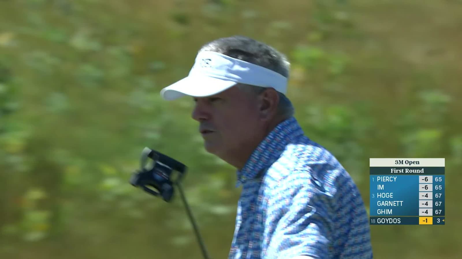 Paul Goydos knocks in 26-foot birdie at 3M Open