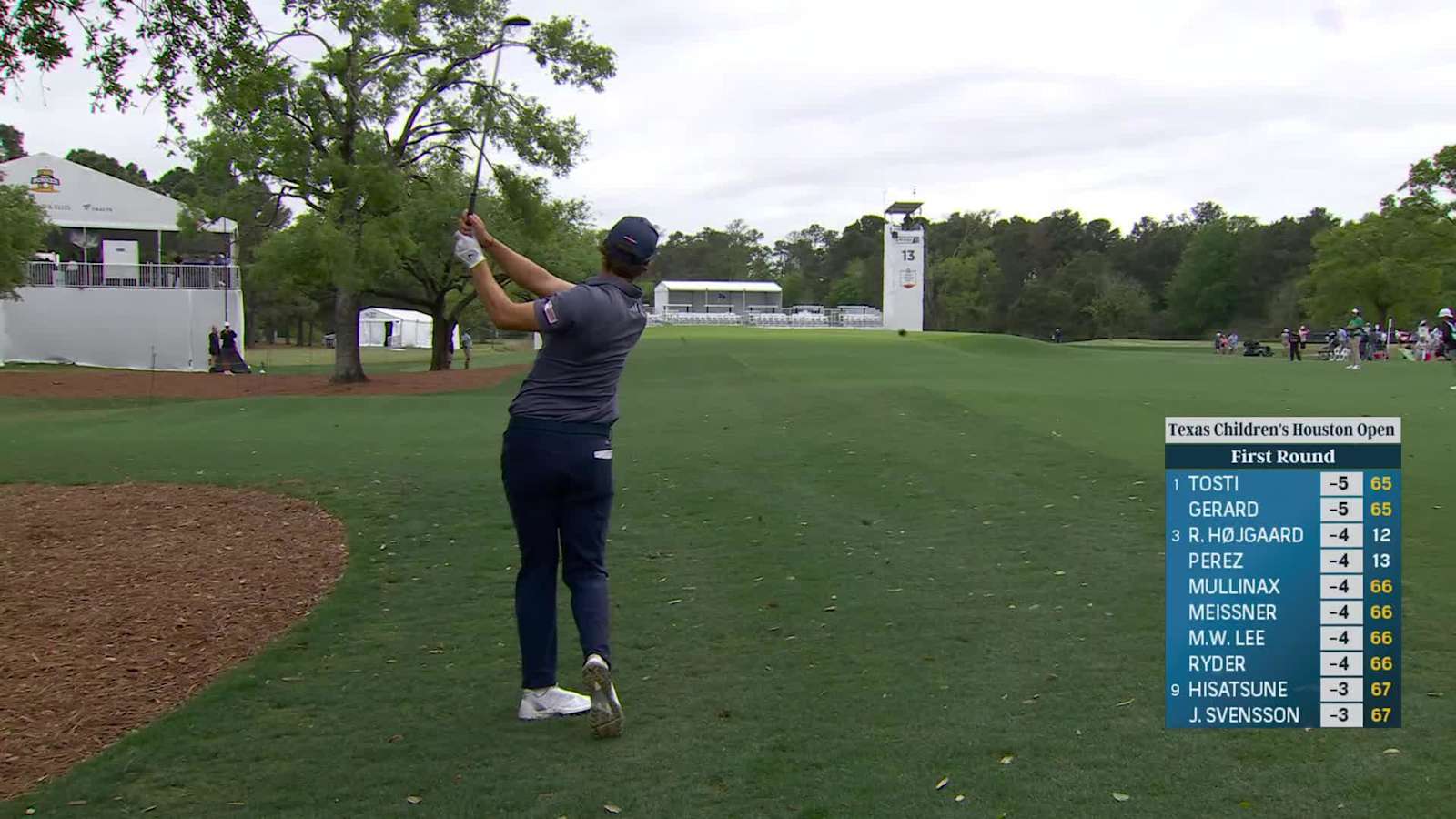 Nicolai Højgaard dials in wedge and birdies at Houston Open