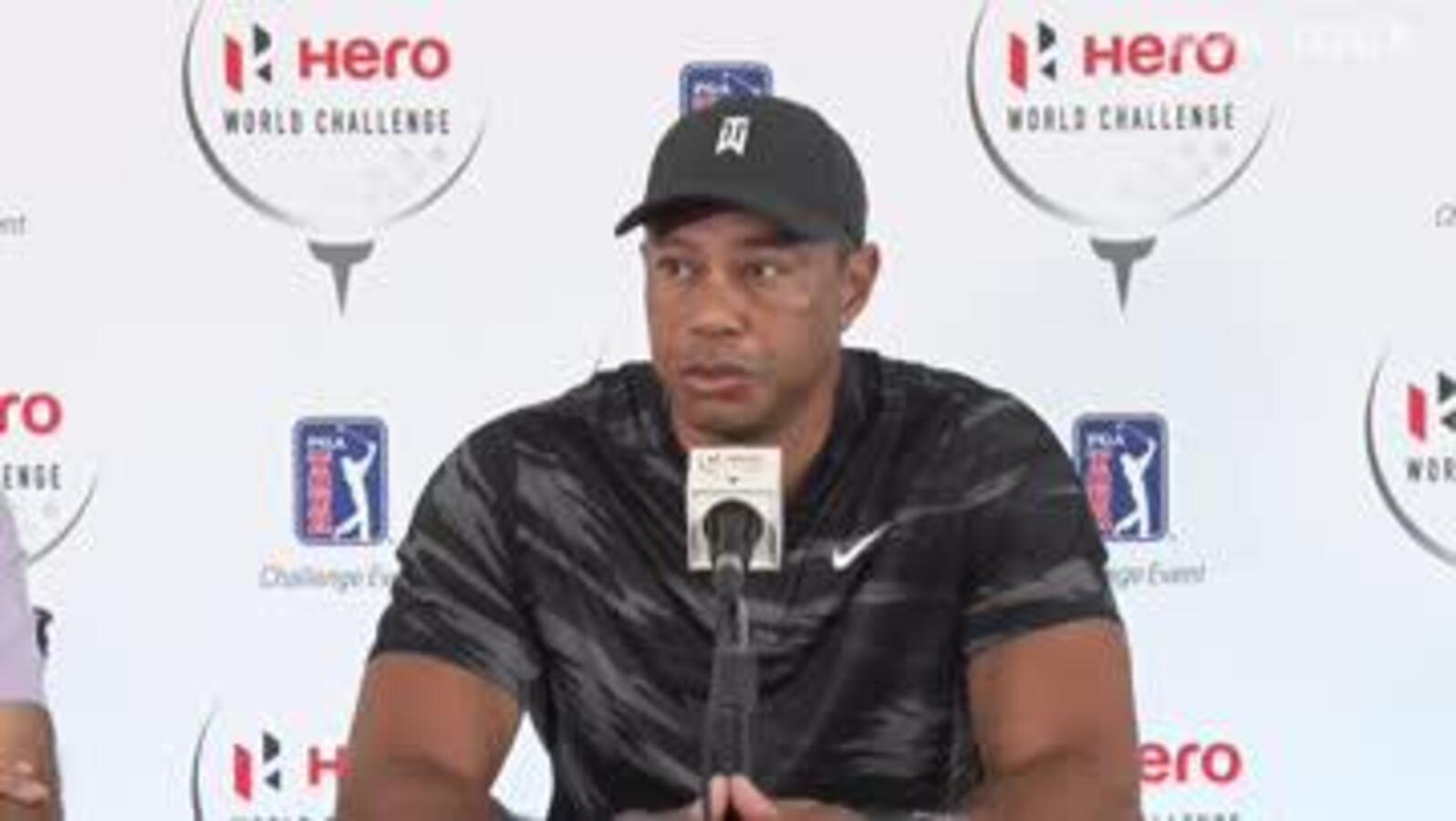Tiger Woods' full news conference before Hero