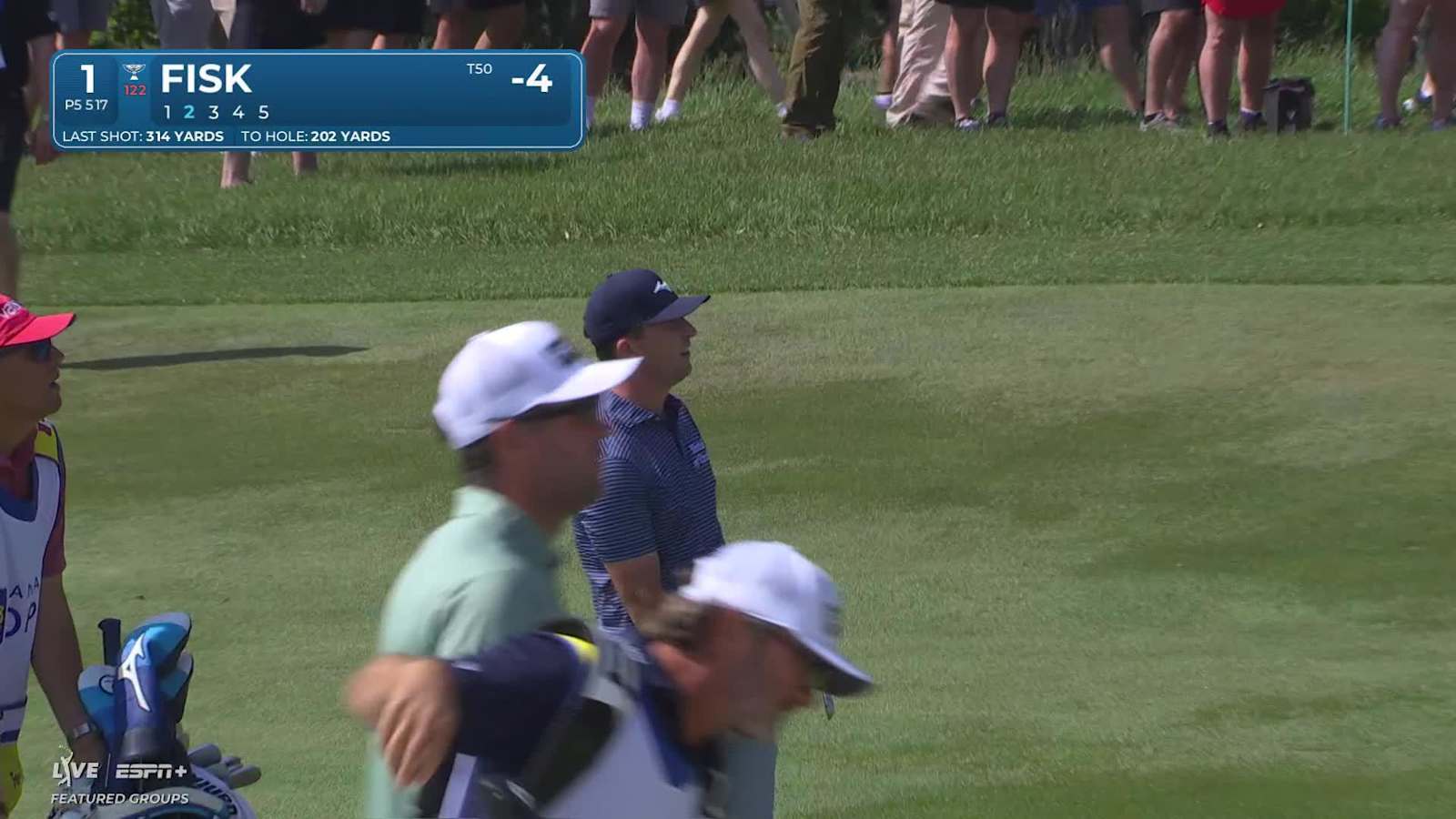 Steven Fisk makes birdie on No. 1 at RBC Canadian