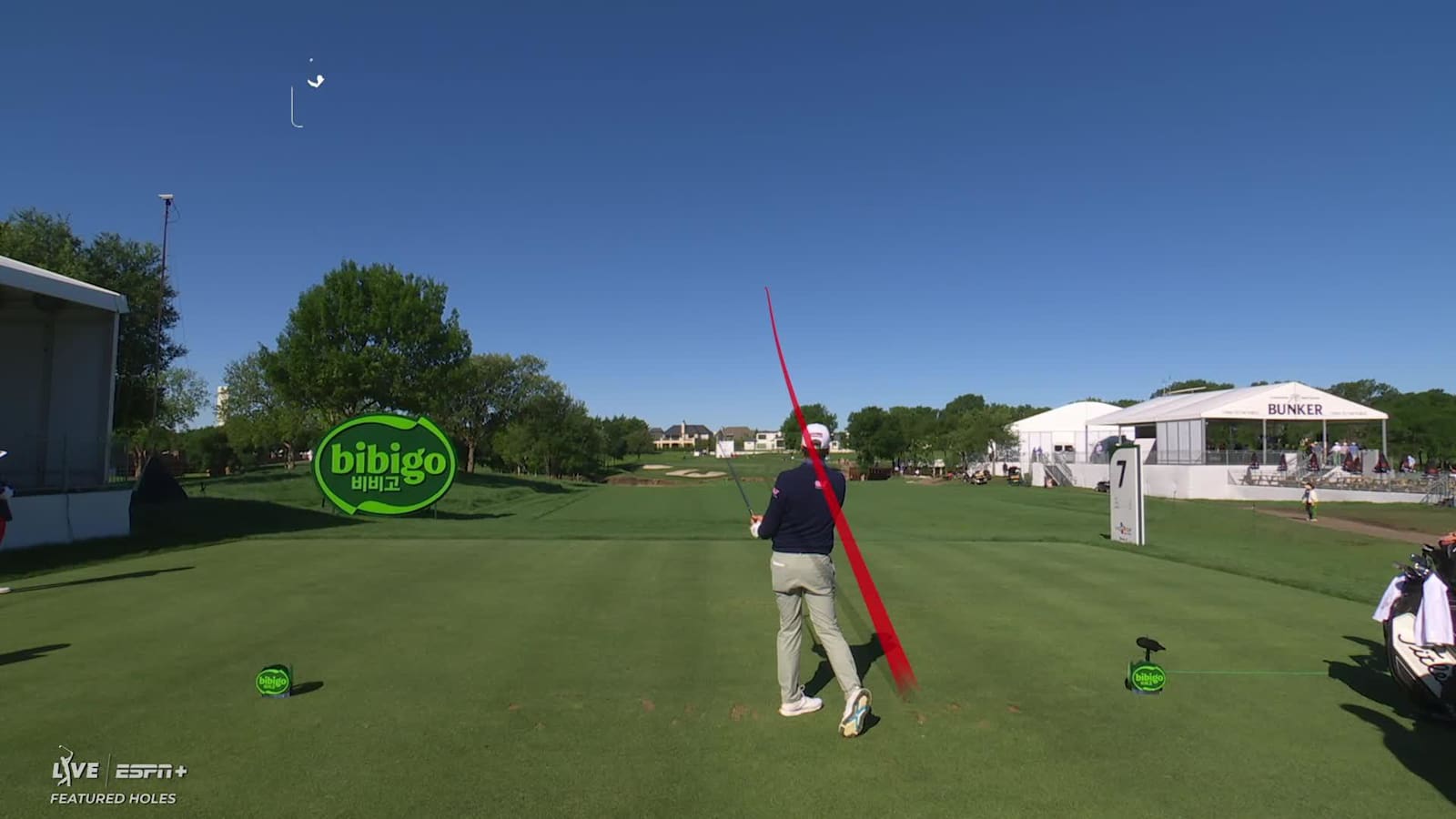 Ben Martin makes birdie on No. 7 at THE CJ CUP
