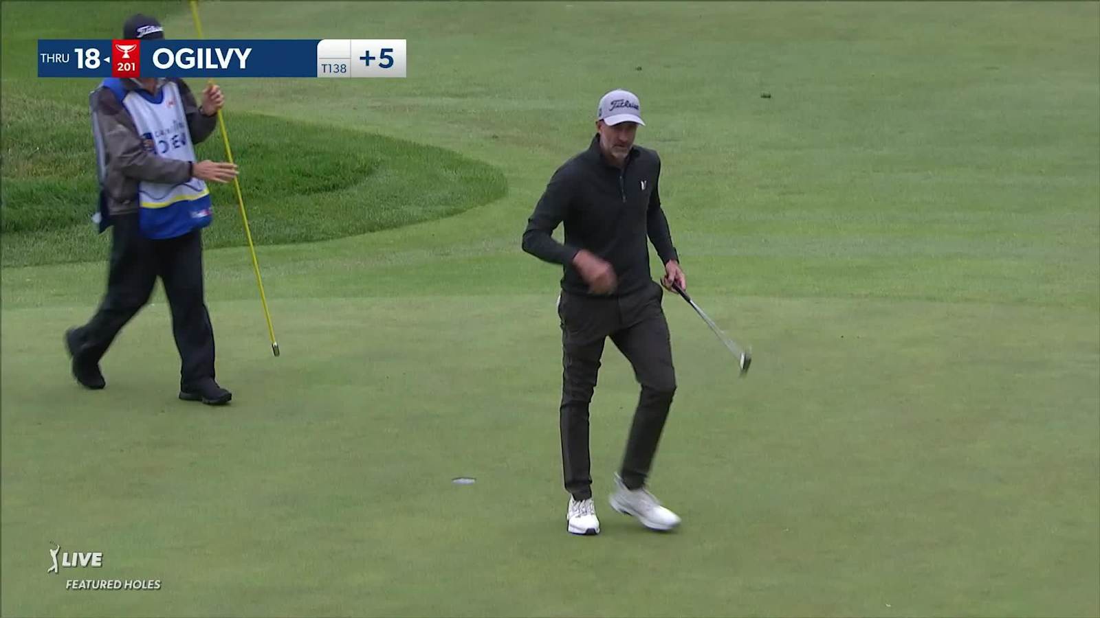 Geoff Ogilvy dials in tee shot to 4-feet at RBC Canadian