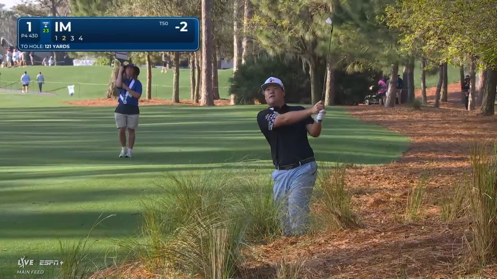 Sungjae Im sends approach to 10-feet to set up birdie at THE PLAYERS