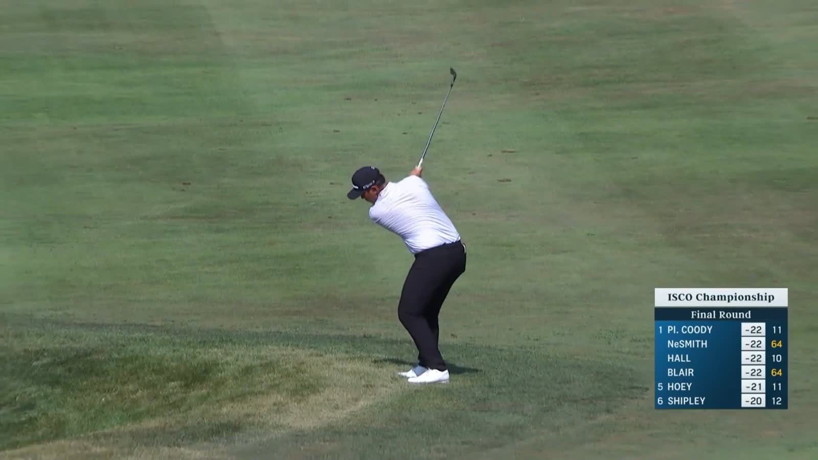 Rico Hoey converts birdie at ISCO Championship