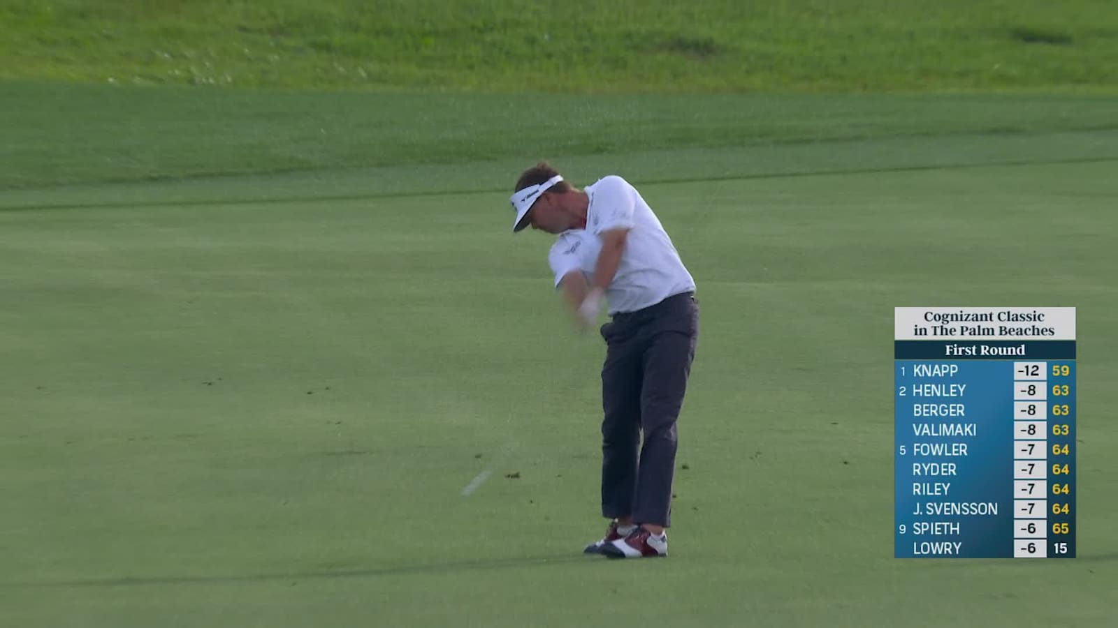 Keith Mitchell makes stress-free birdie on No. 18 at Cognizant Classic