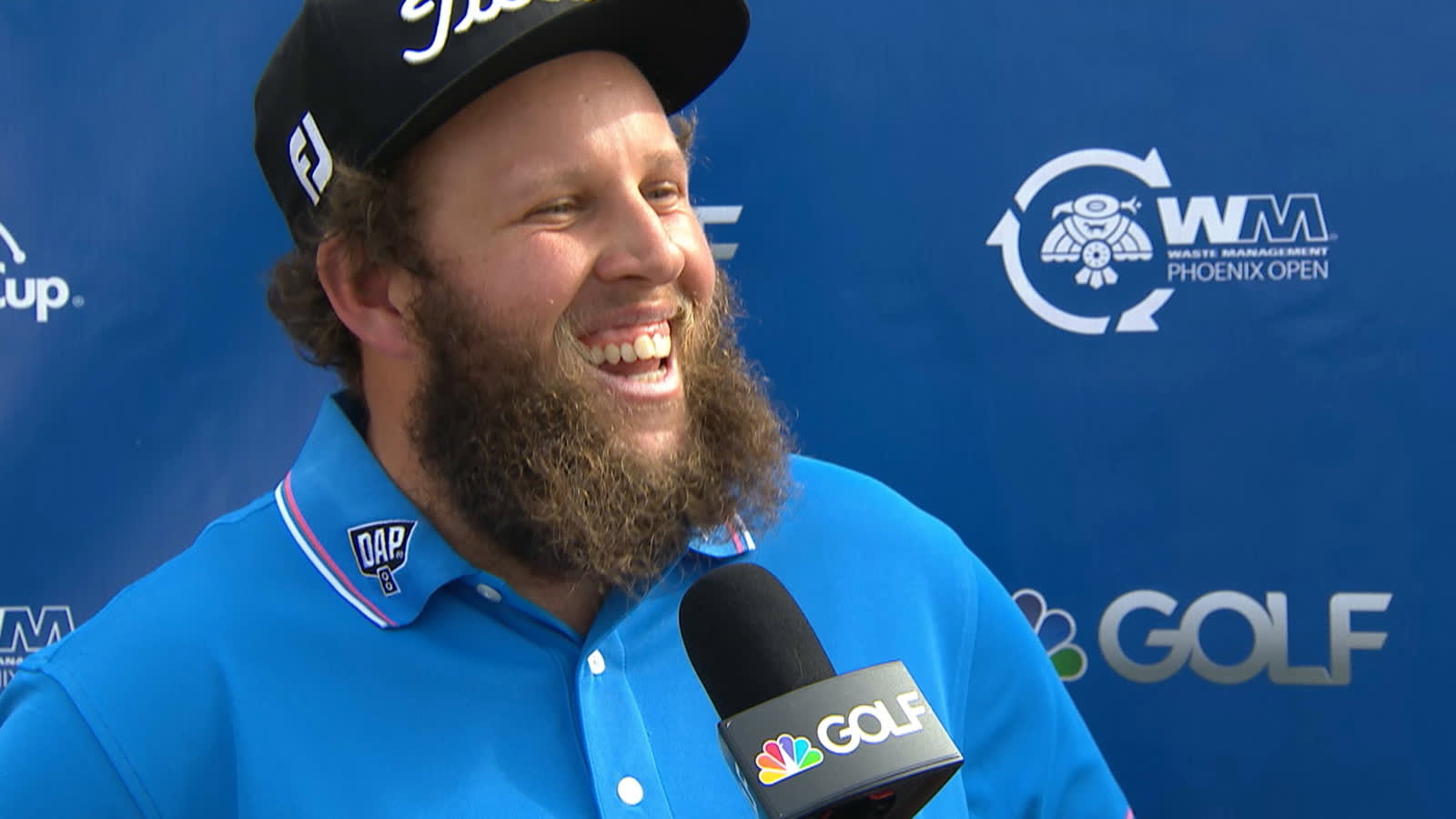 Andrew "Beef" Johnston's interview after Round 2 of Waste Management
