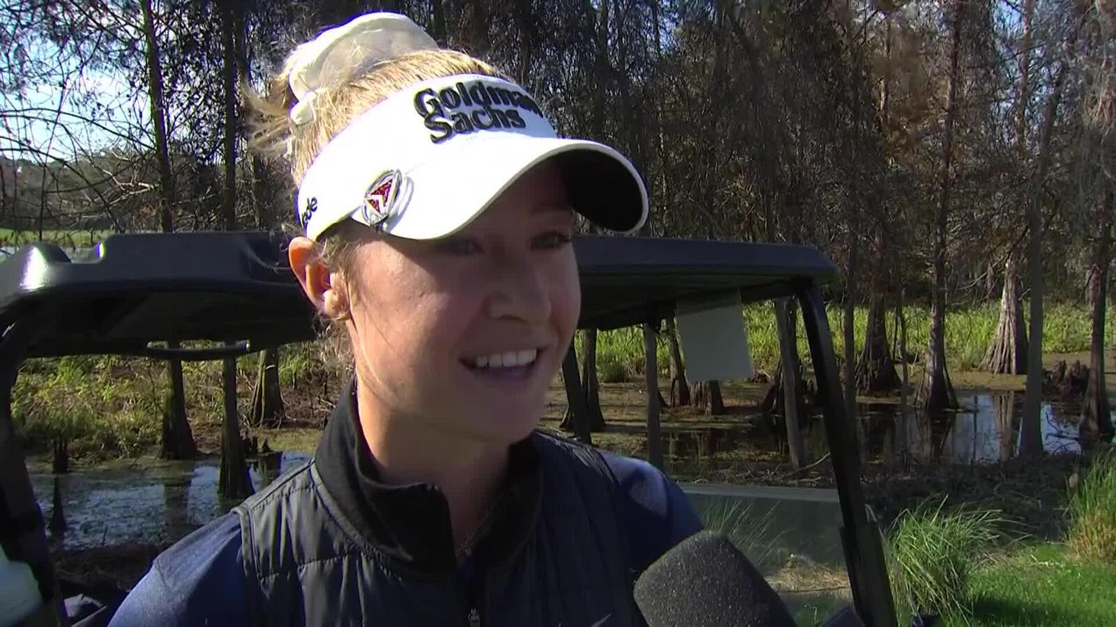 Nelly Korda’s interview at PNC Championship pro-am