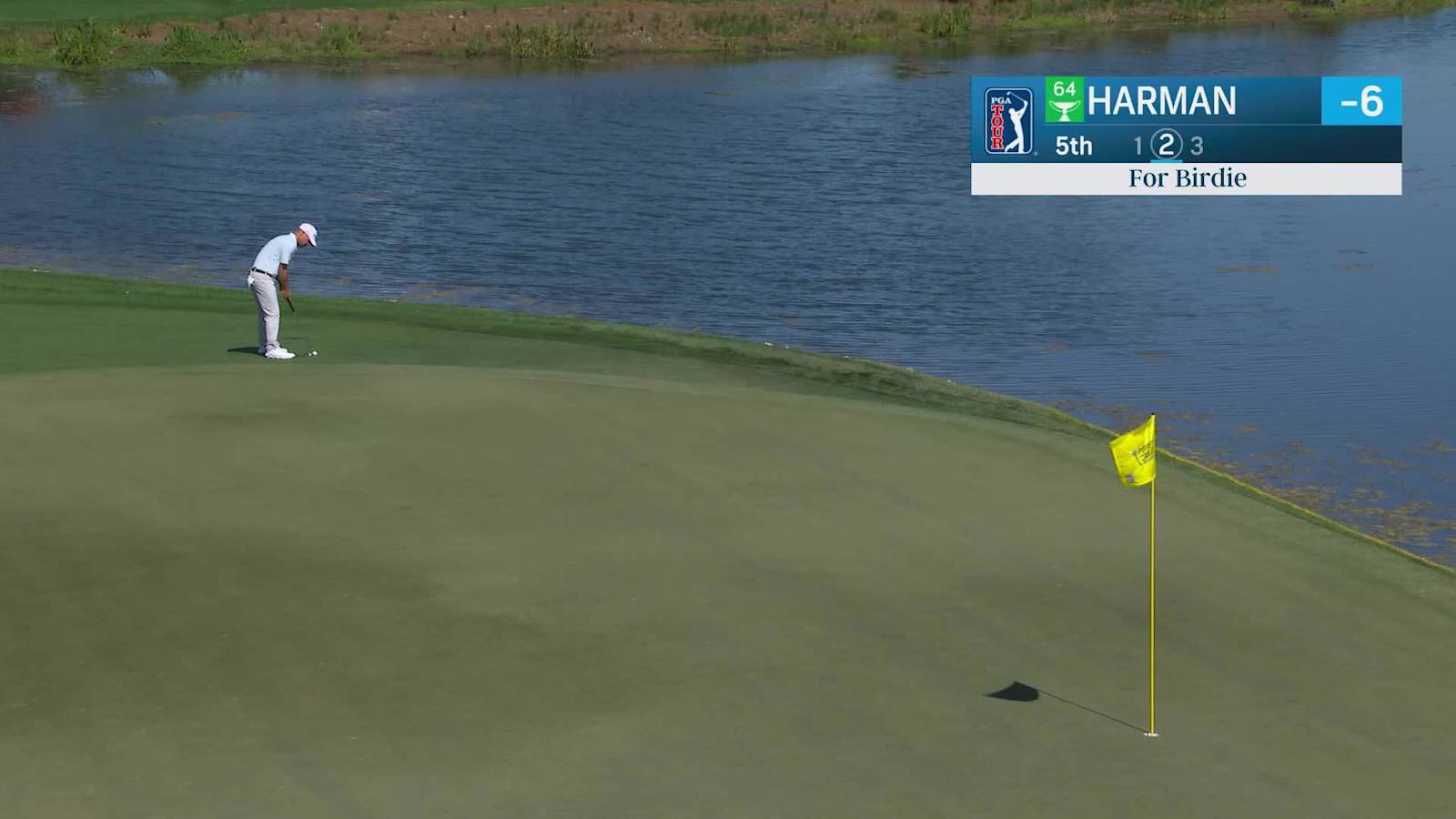 Brian Harman drains 65-foot birdie putt at Cognizant Classic