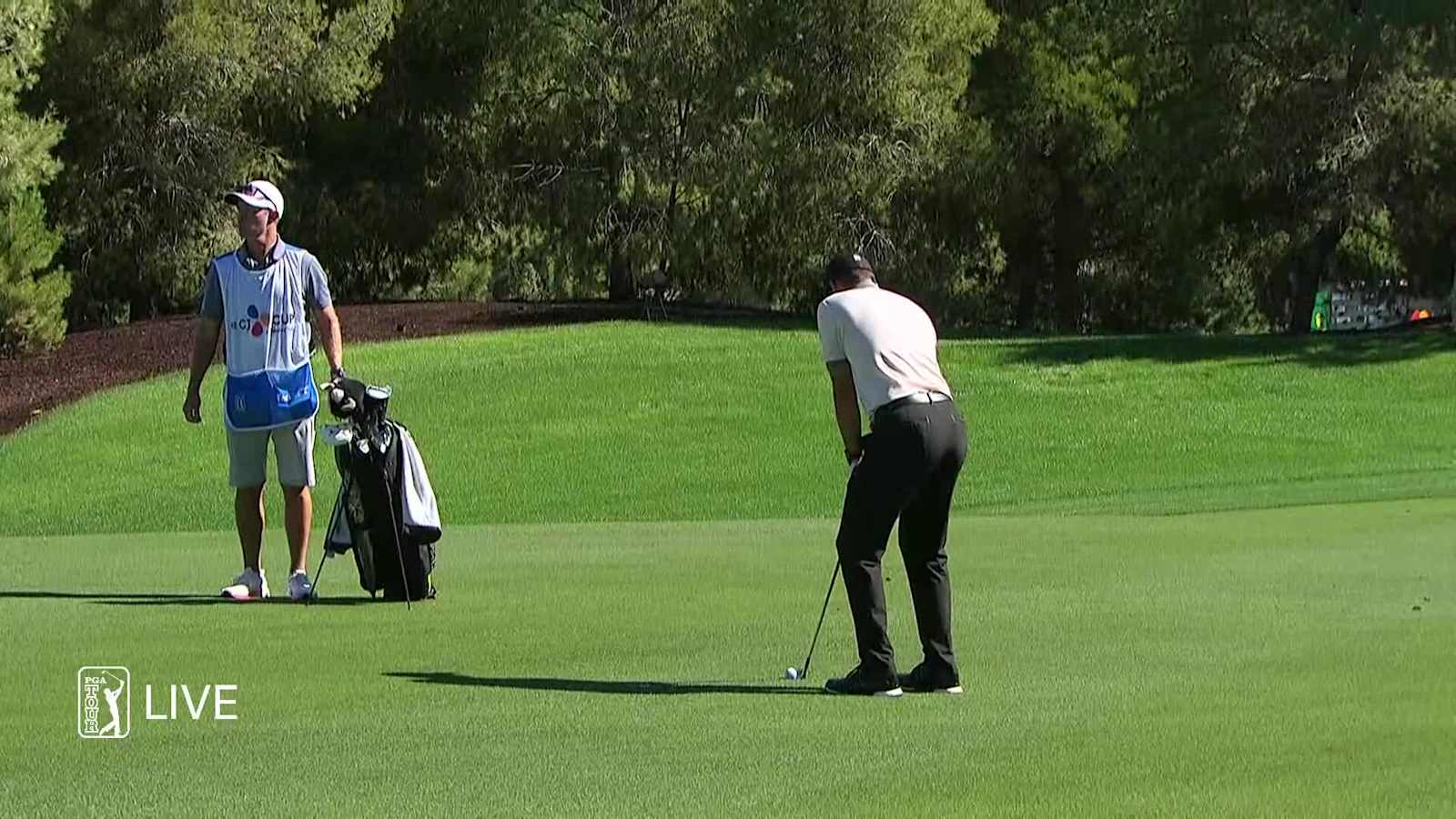 Sergio Garcia dials in approach to set up birdie at THE CJ CUP 