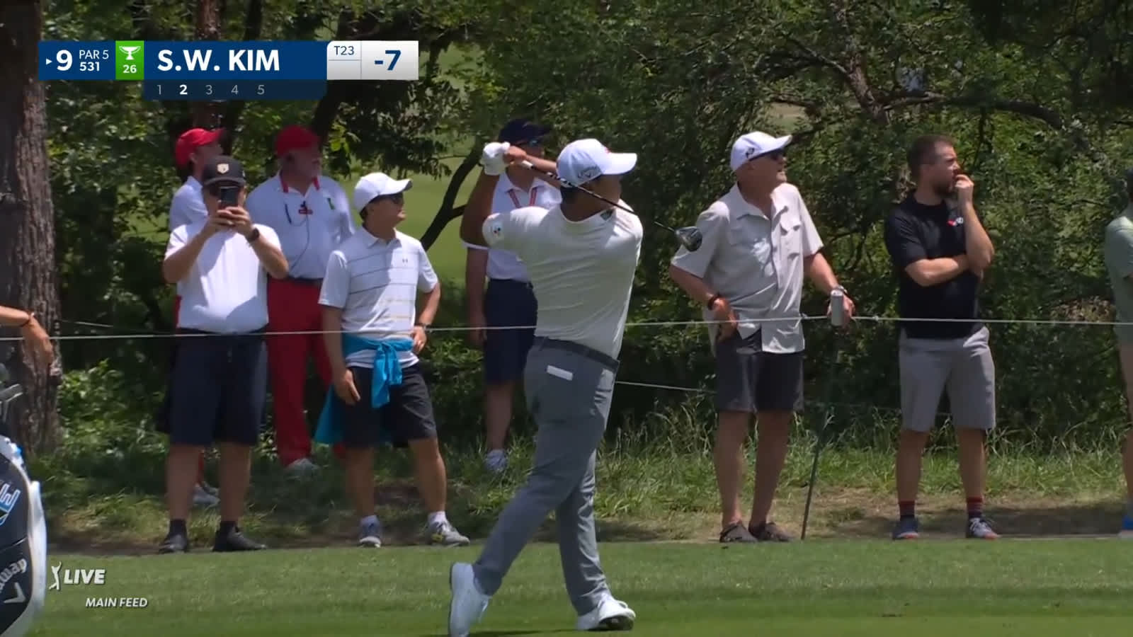 Si Woo Kim dials in second to yield eagle at CJ CUP Byron Nelson