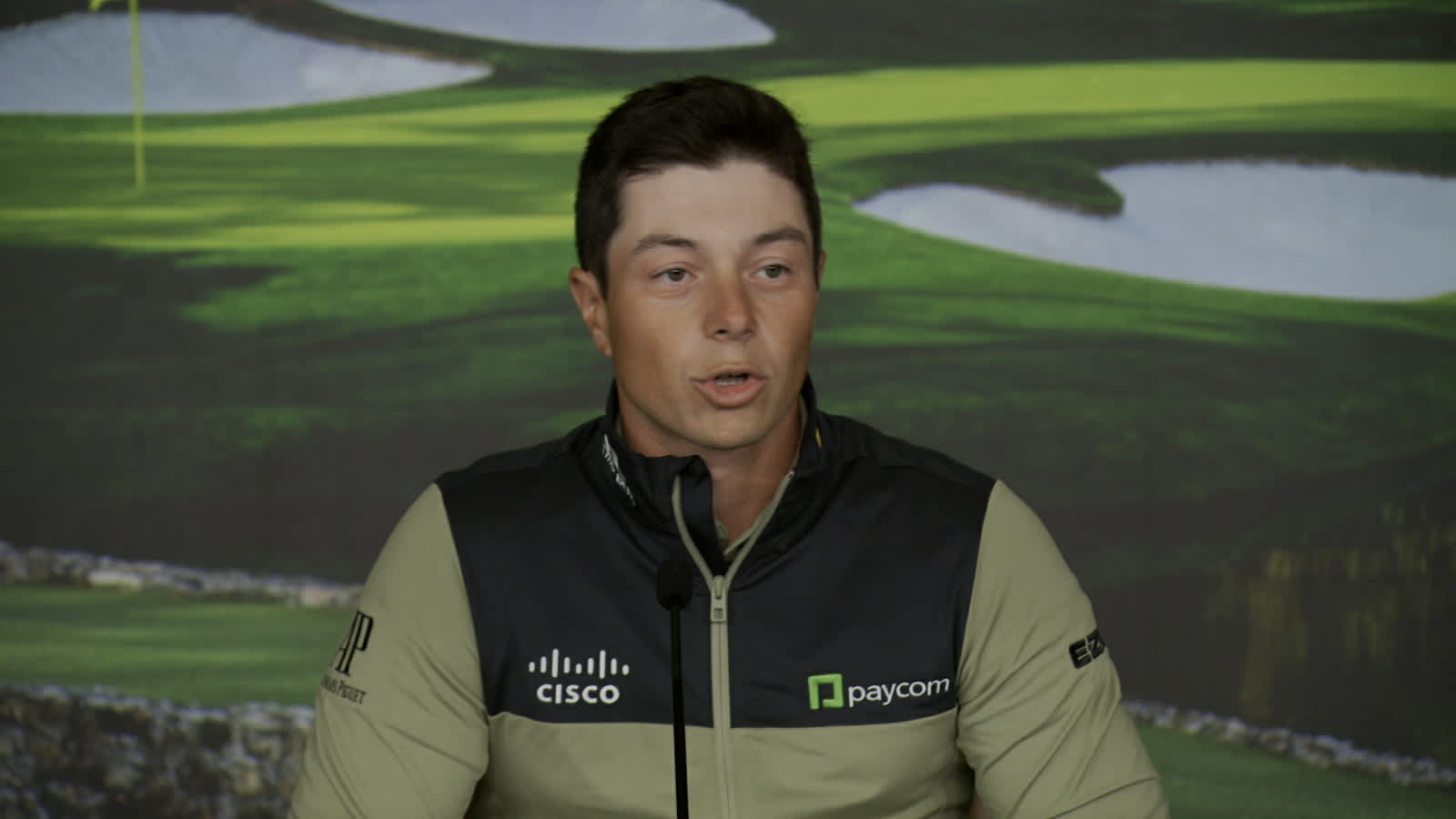 Viktor Hovland on goals this week amidst new swing change