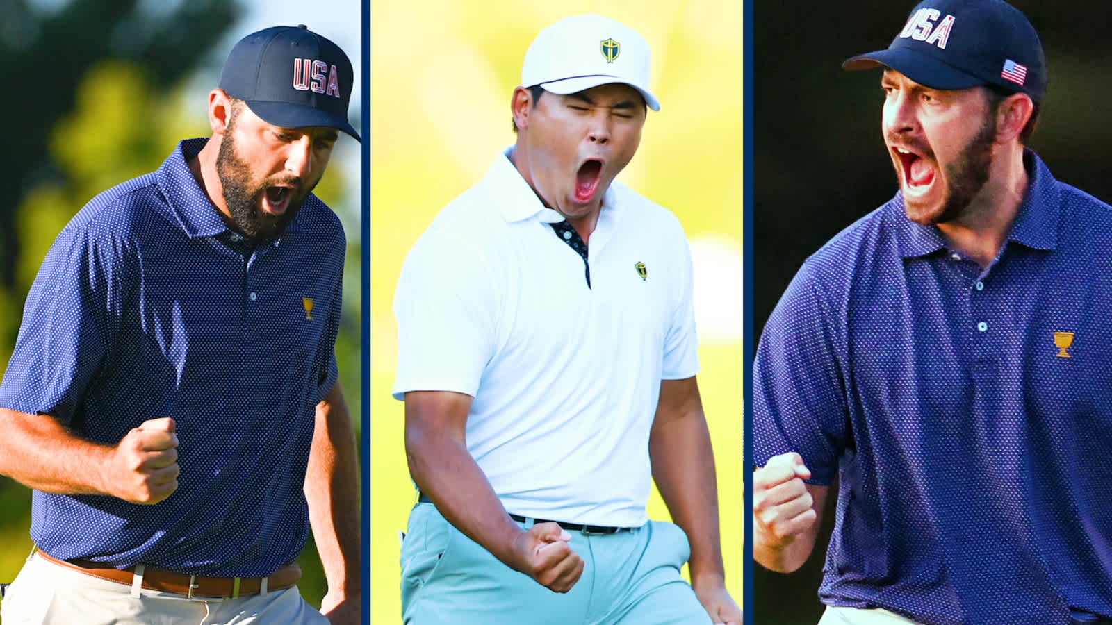 U.S. Team wins six of eight matches on Saturday to lead 11-7 at Presidents Cup