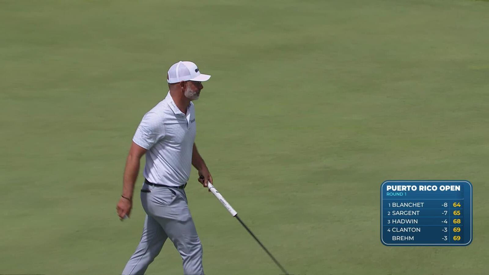Paul Waring makes birdie on No. 13 at Puerto Rico