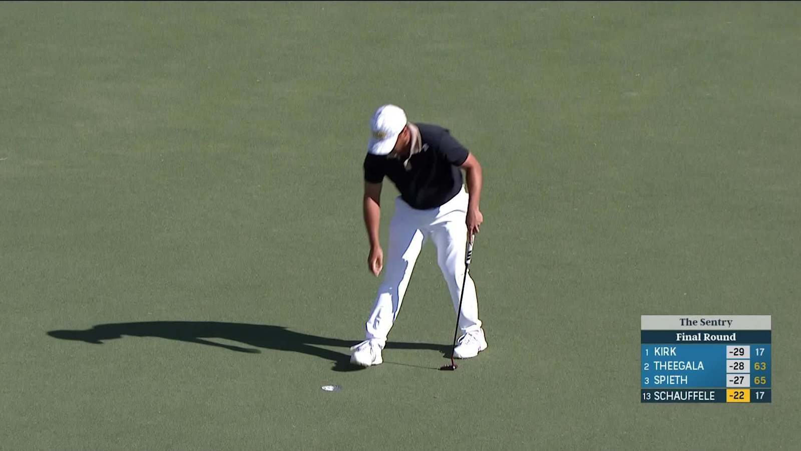 Xander Schauffele's 230-yard iron to 2 feet and eagle at Sentry