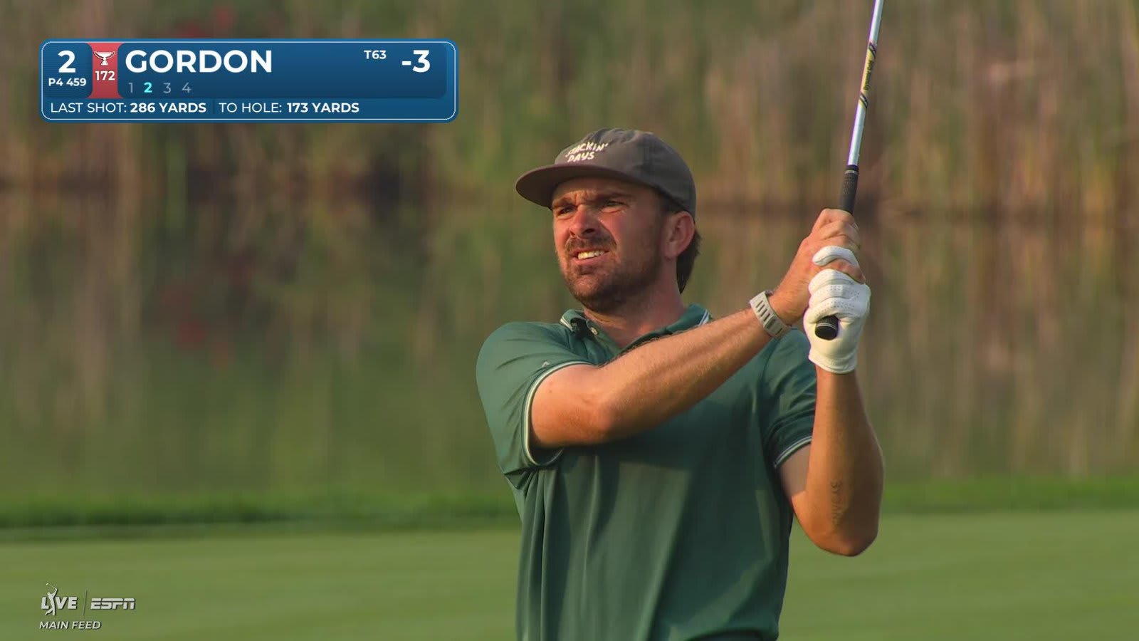 Will Gordon's 175-yard approach sets up birdie on No. 2 at 3M Open