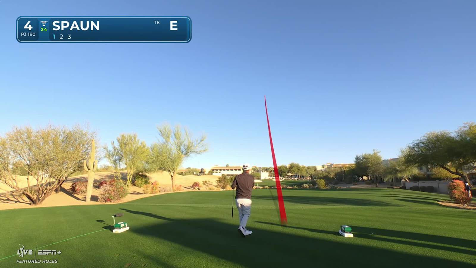 J.J. Spaun knocks tee shot close and birdies at WM Phoenix Open