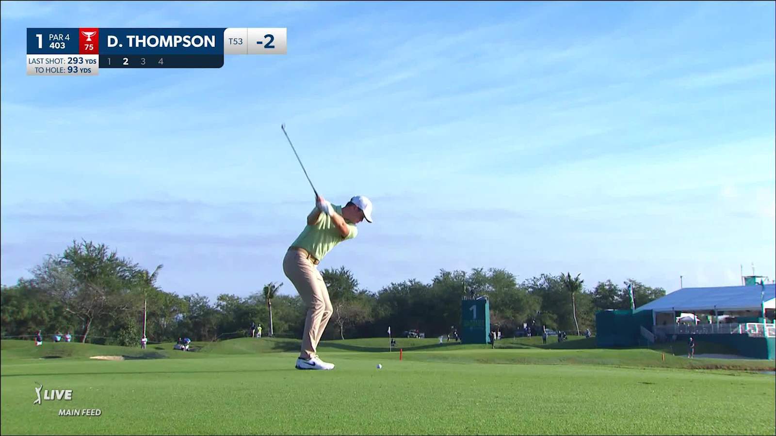Davis Thompson opens with birdie at Mexico Open