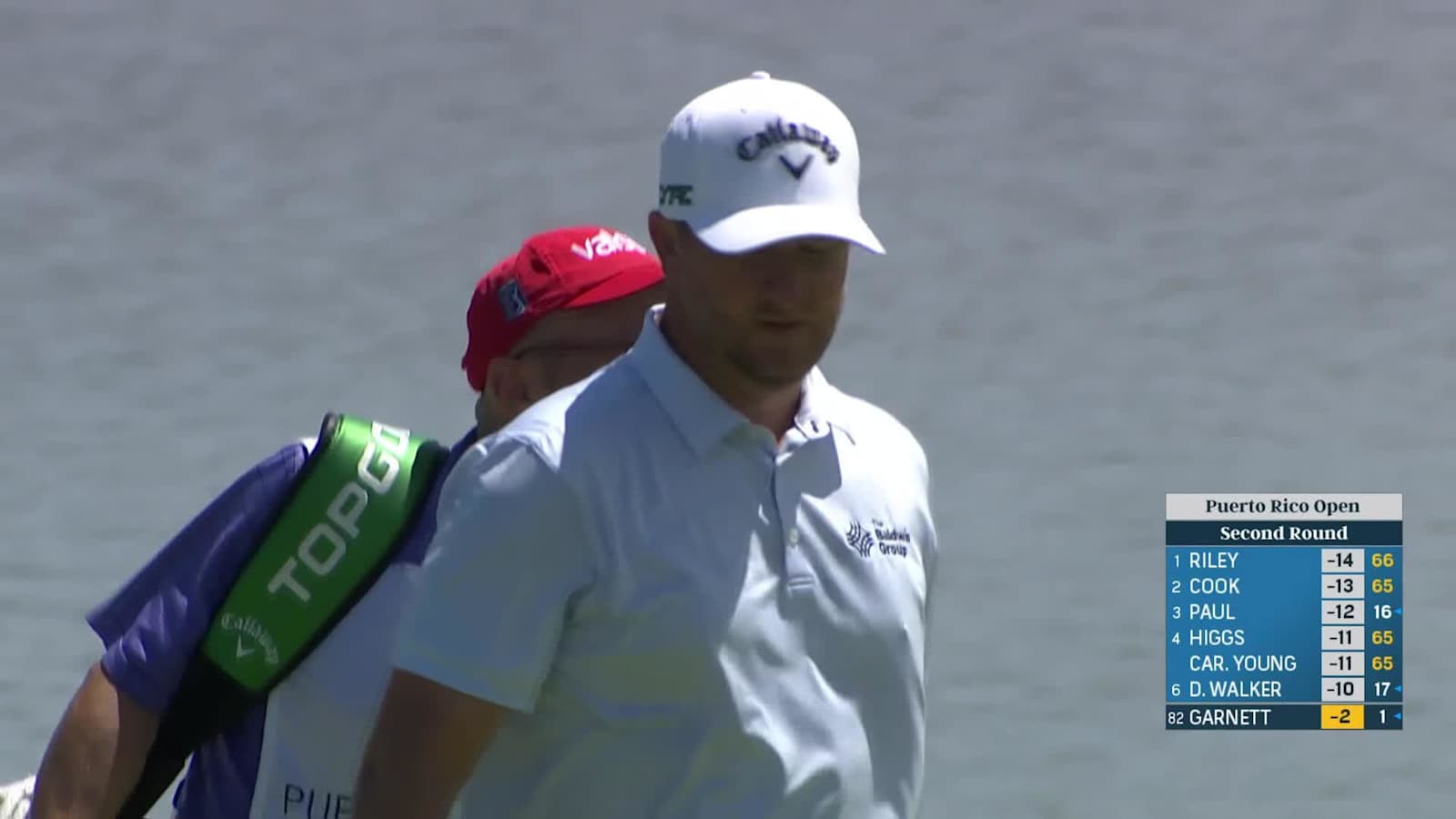 Brice Garnett makes birdie on No. 11 at Puerto Rico