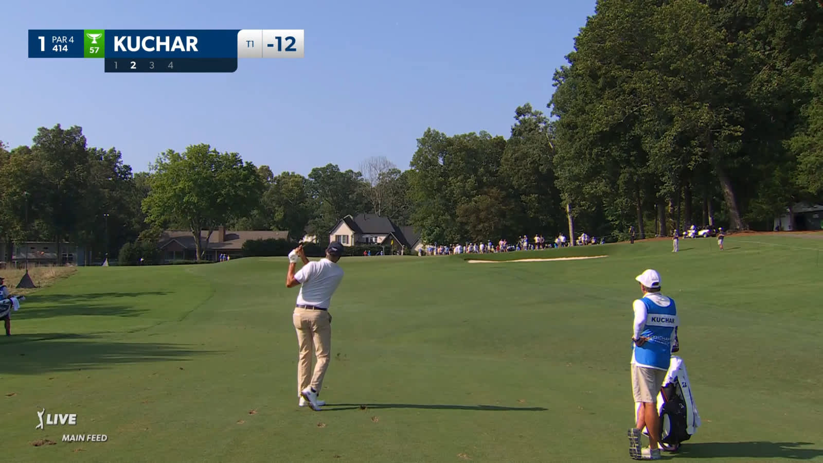 Matt Kuchar starts day with birdie at Wyndham