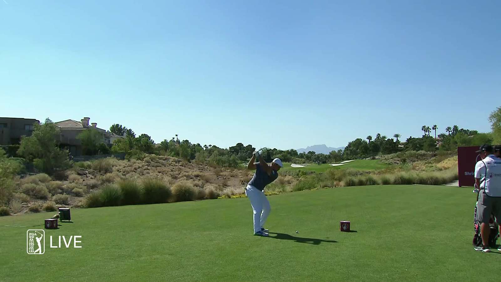 Bryson DeChambeau drives par-4 to set up eagle at Shriners 