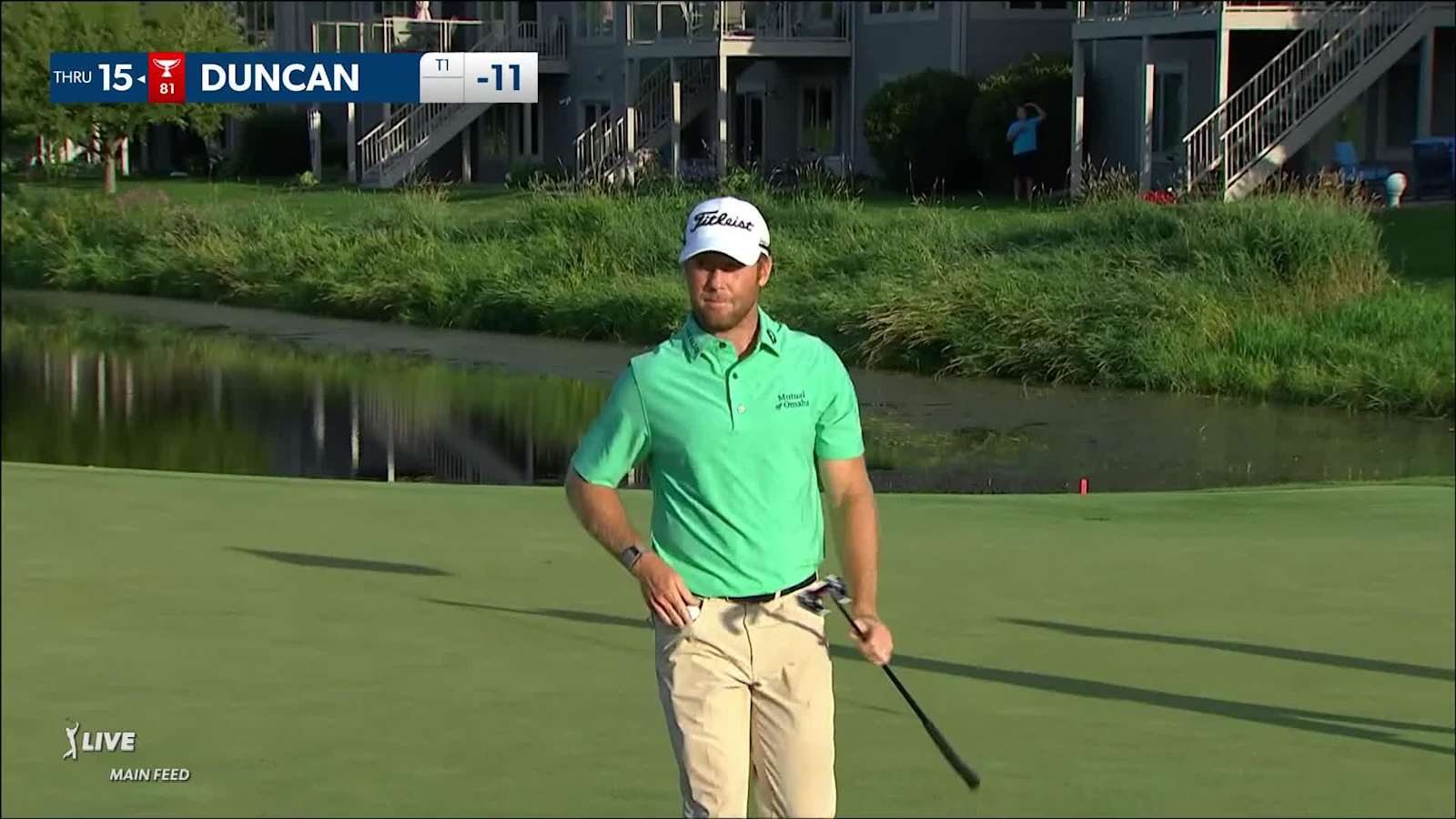 Tyler Duncan reaches in two and birdies at 3M Open