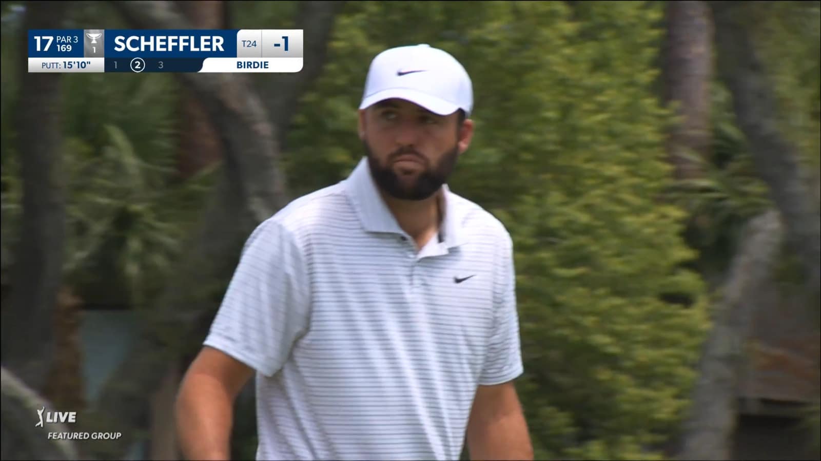 Scottie Scheffler cards back-to-back birdies on No. 17 at RBC Heritage