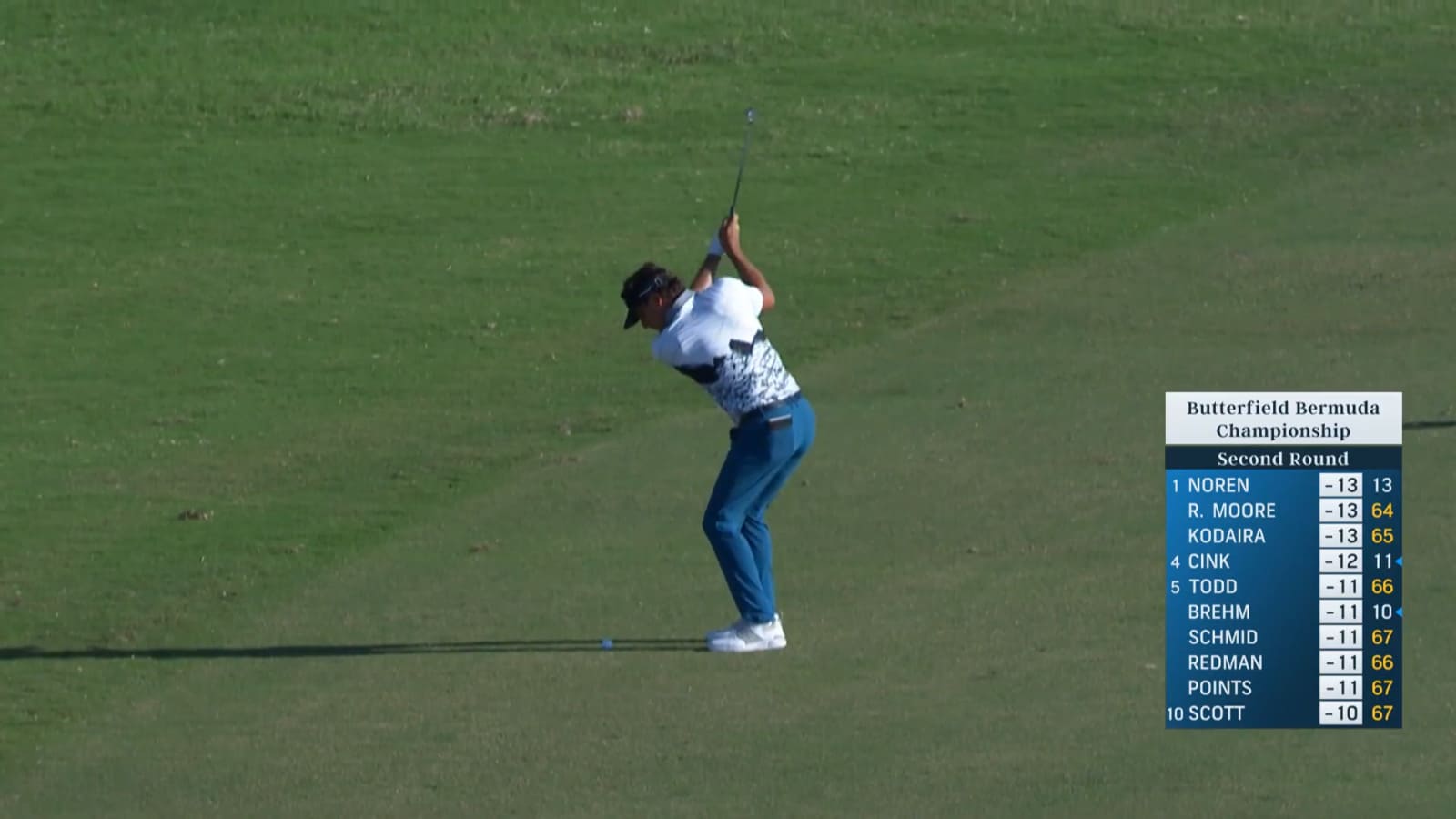 Kelly Kraft spins approach to set up birdie at Butterfield Bermuda