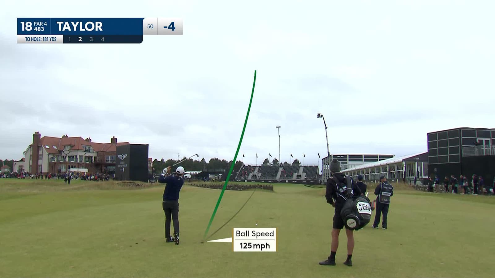 Nick Taylor sticks approach to setup birdie at Genesis Scottish Open