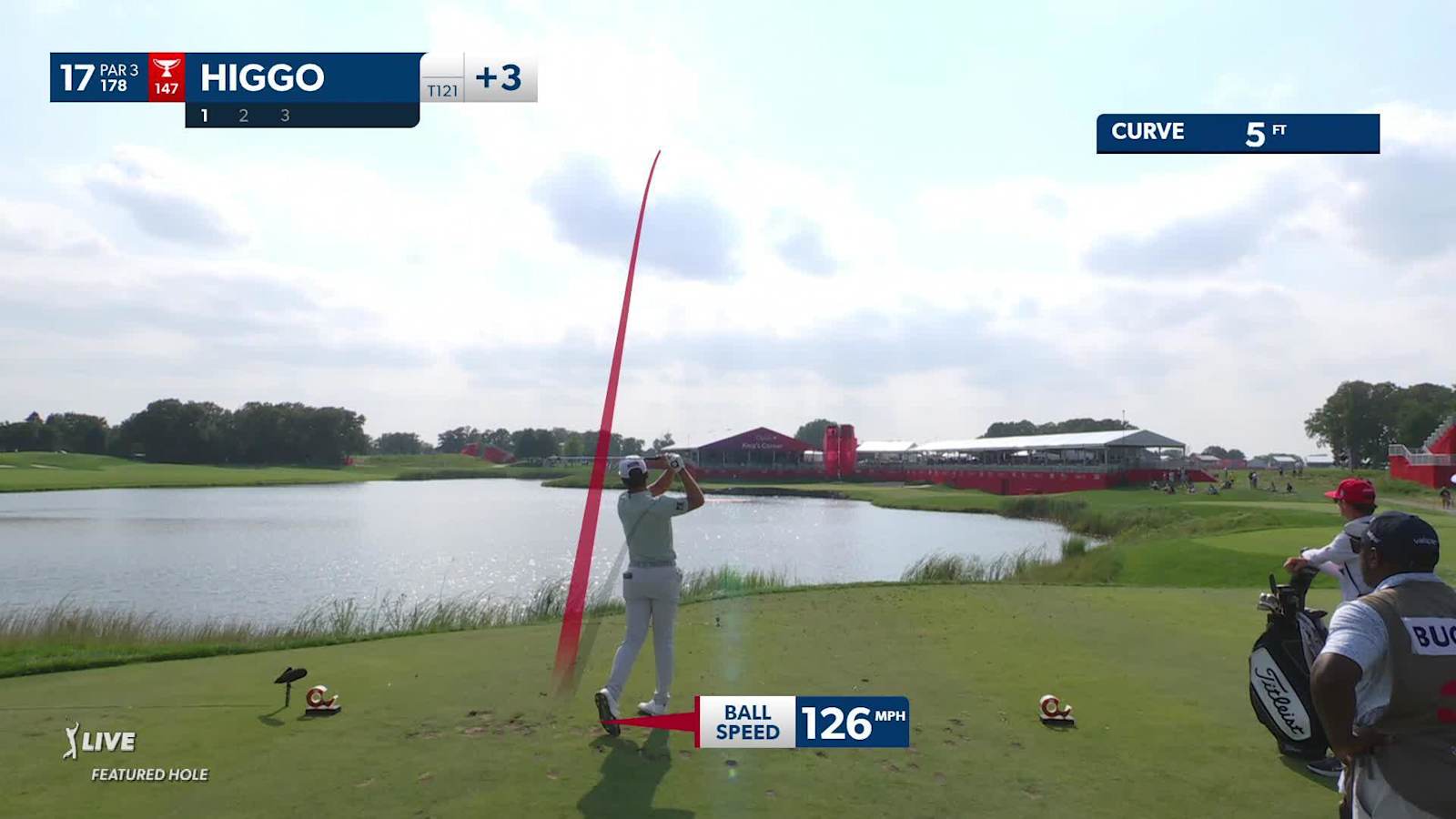 Garrick Higgo's tee shot sets up birdie at 3M Open