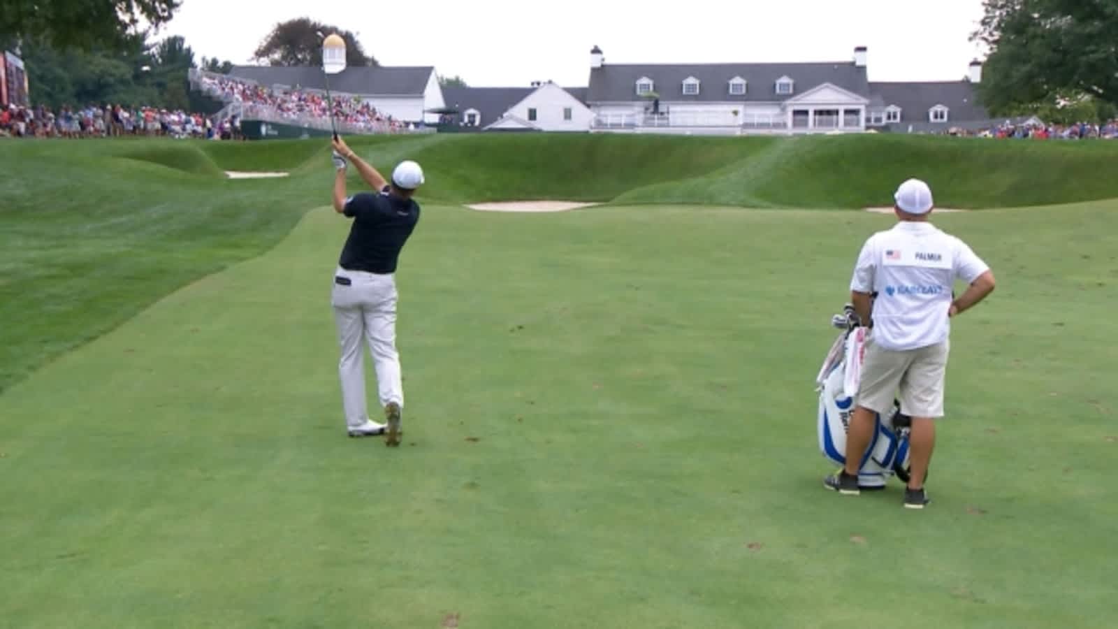 Ryan Palmer’s brilliant approach sets up tap-in birdie at The Barclays
