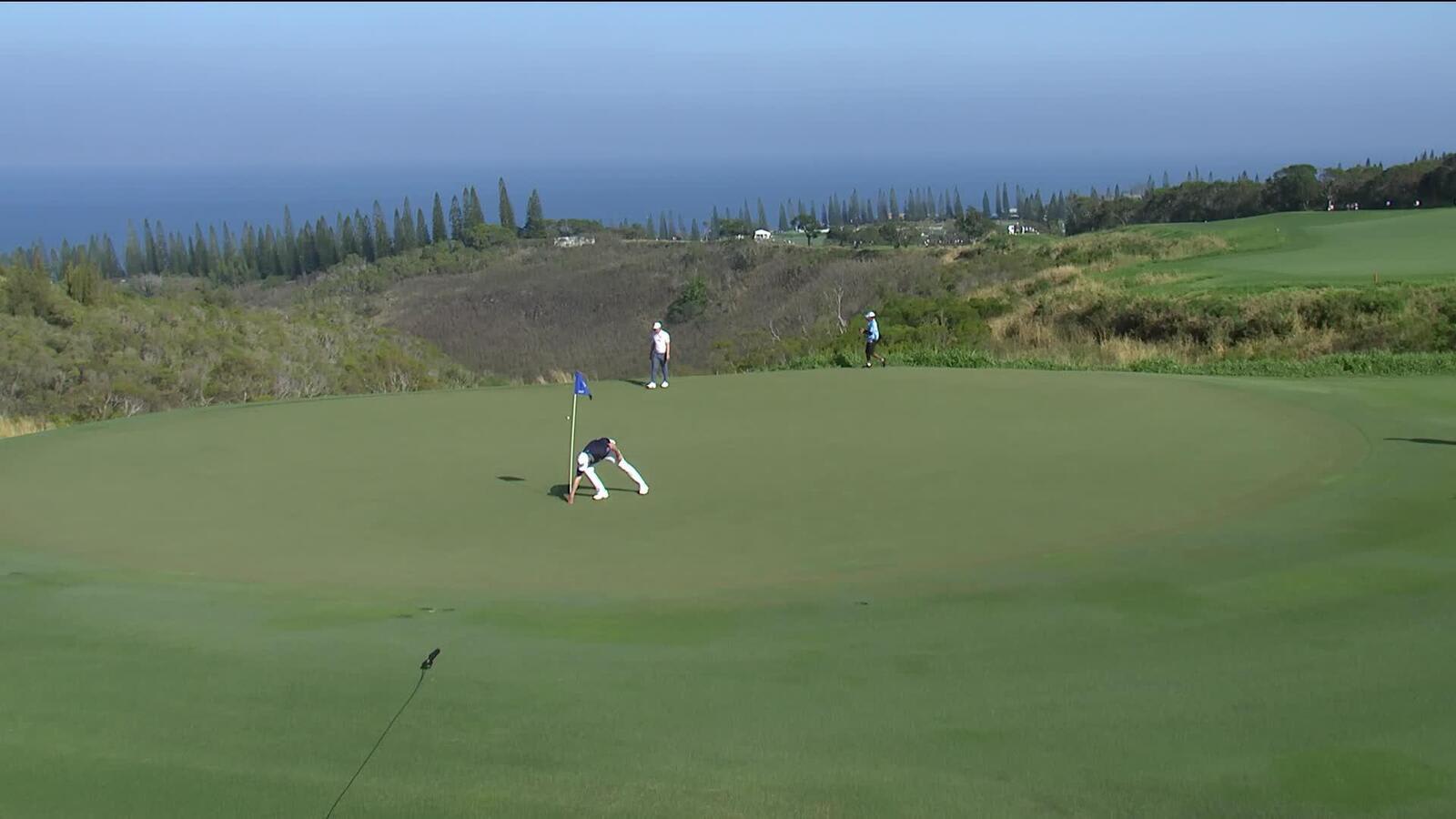 Taylor Pendrith's incredible 203-yard albatross at The Sentry