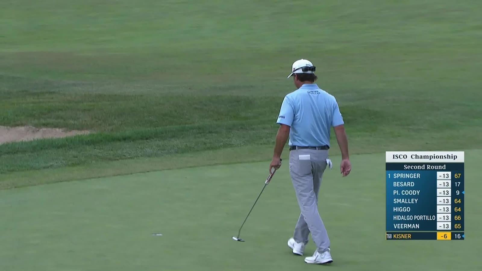 Kevin Kisner drains 12-foot birdie putt at ISCO Championship