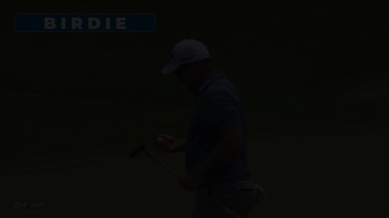 Ryan Fox sinks 21-foot birdie putt on No. 4 at the Memorial