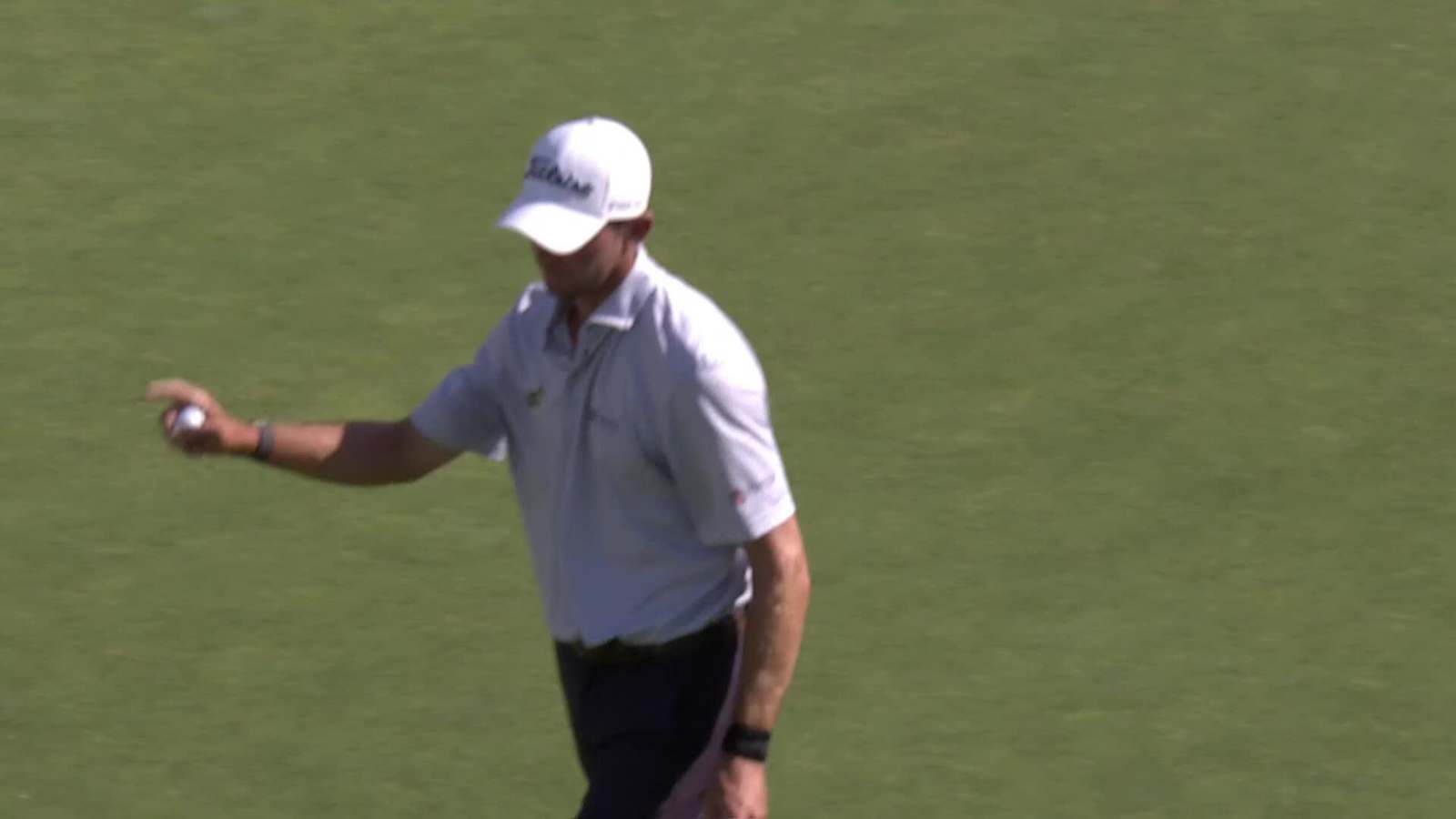 Carter Jenkins makes birdie on No. 18 at Utah Championship