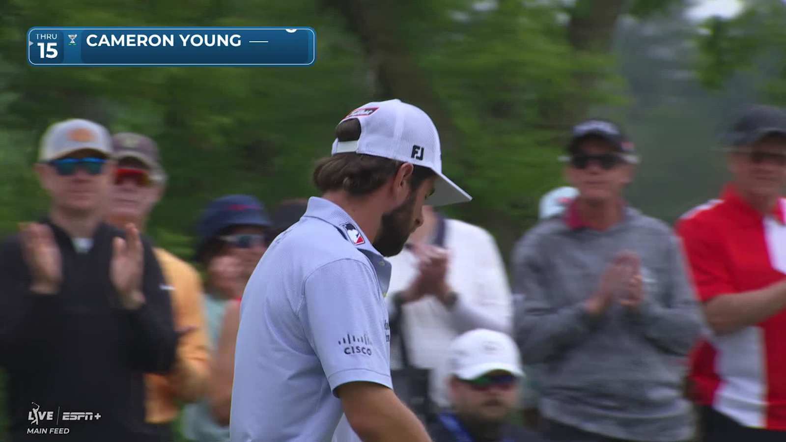 Cameron Young makes birdie on No. 6 at RBC Canadian