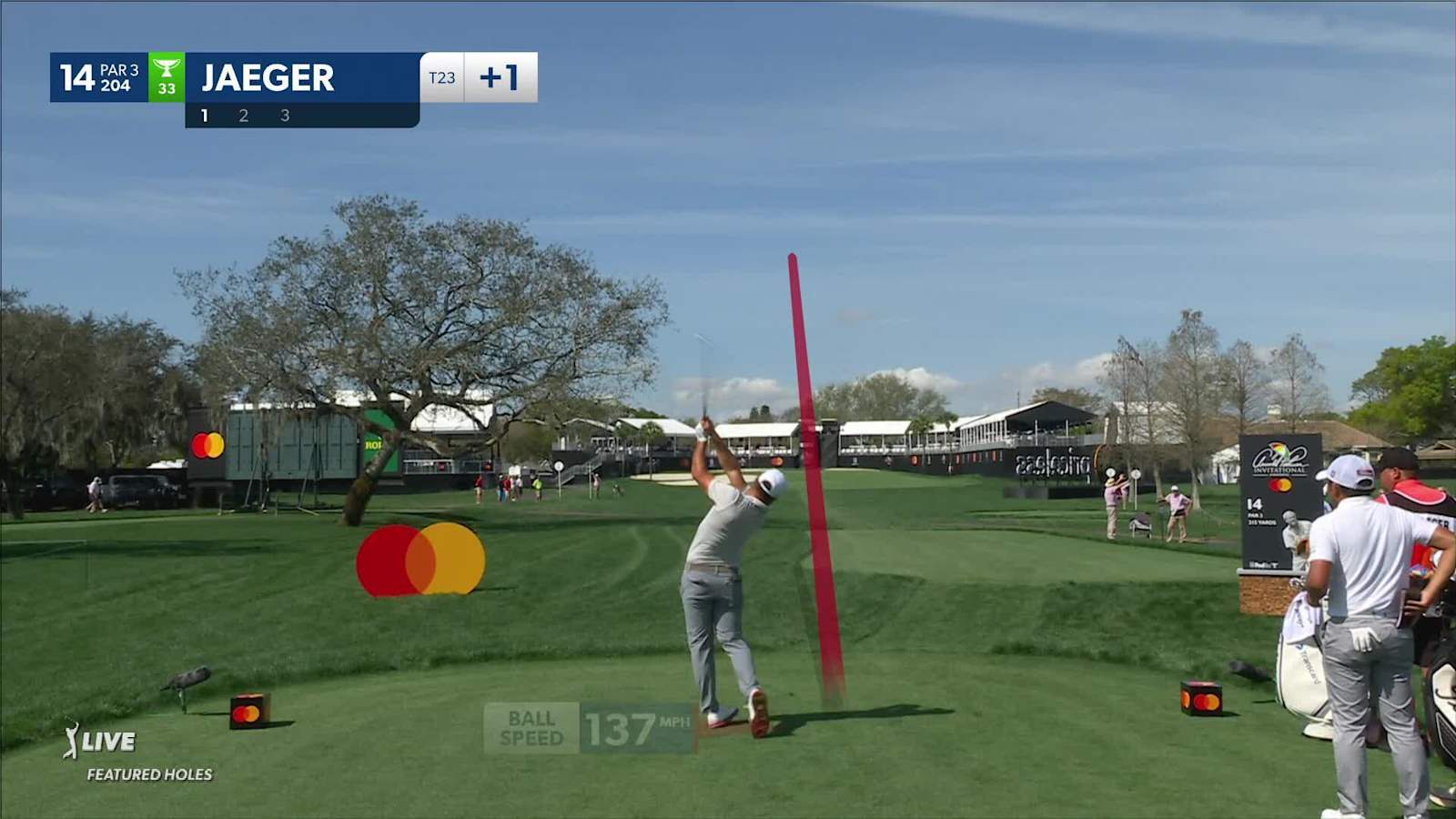 Stephan Jaeger strikes solid tee shot and birdies at Arnold Palmer