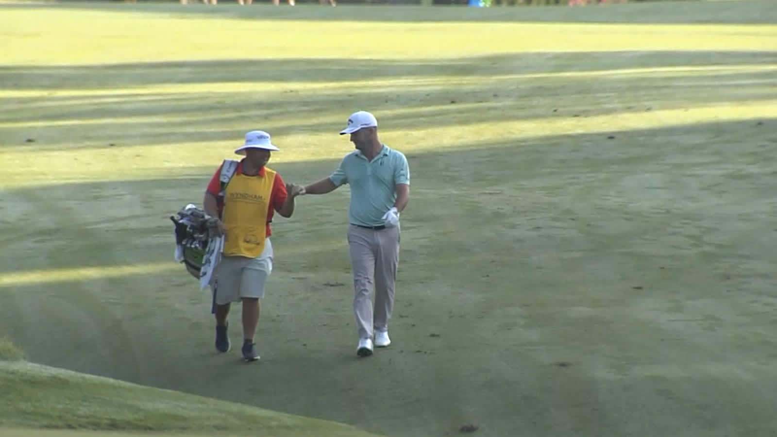 Matt Every's glorious hole out for eagle at Wyndham