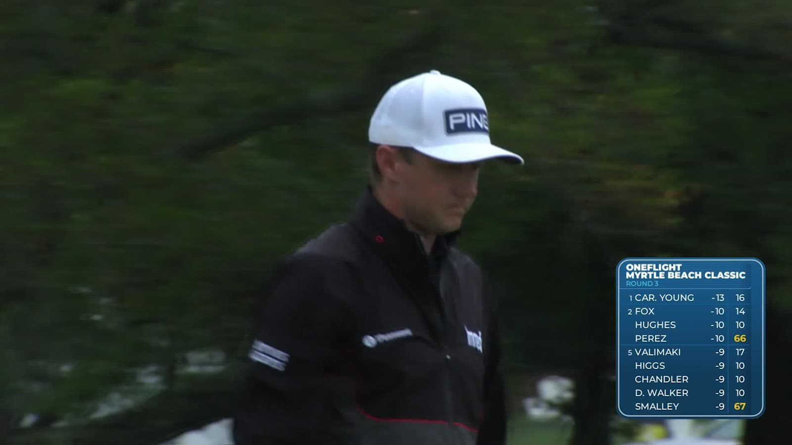 Mackenzie Hughes makes birdie on No. 10 at ONEflight Myrtle