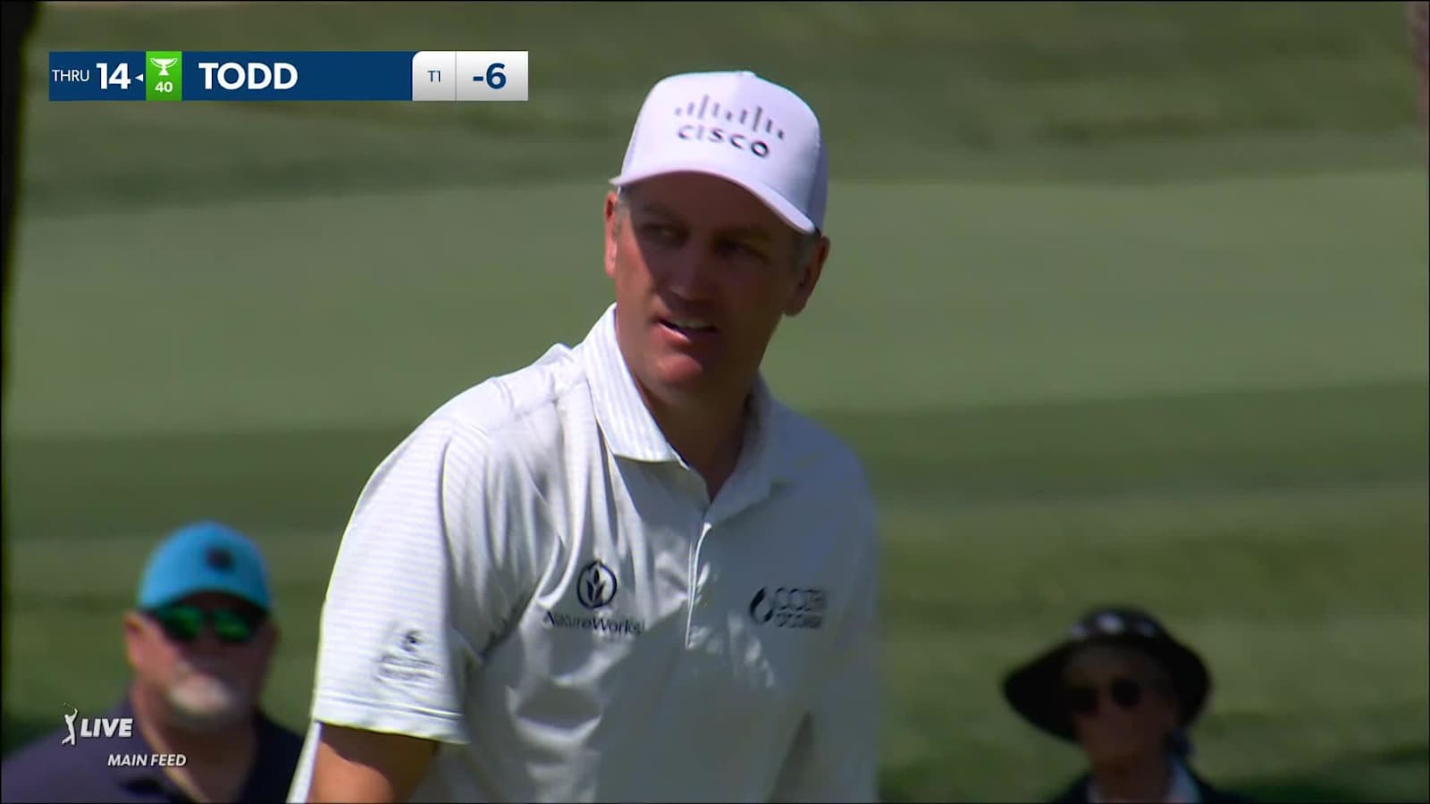 Brendon Todd spins approach to set up birdie at Valspar