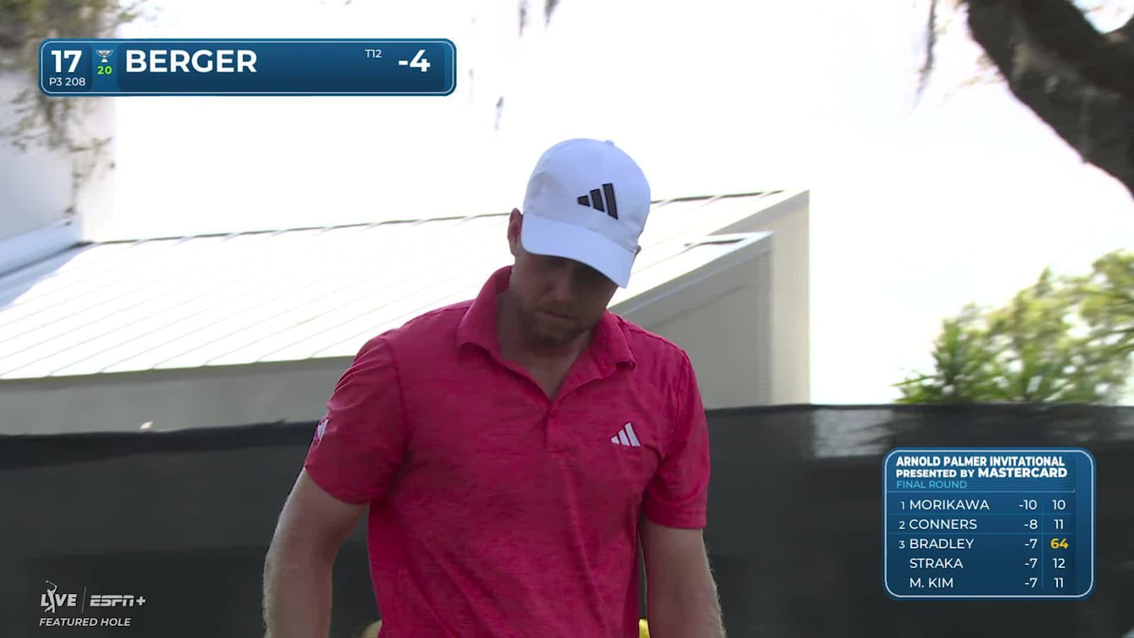 Daniel Berger's tee shot leads to birdie at Arnold Palmer Invitational