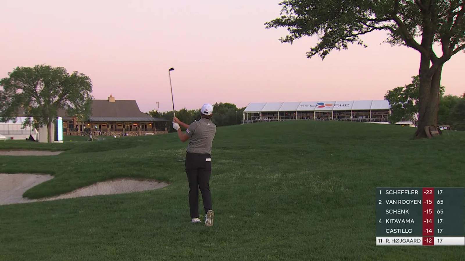 Rasmus Højgaard makes birdie on No. 18 at THE CJ CUP