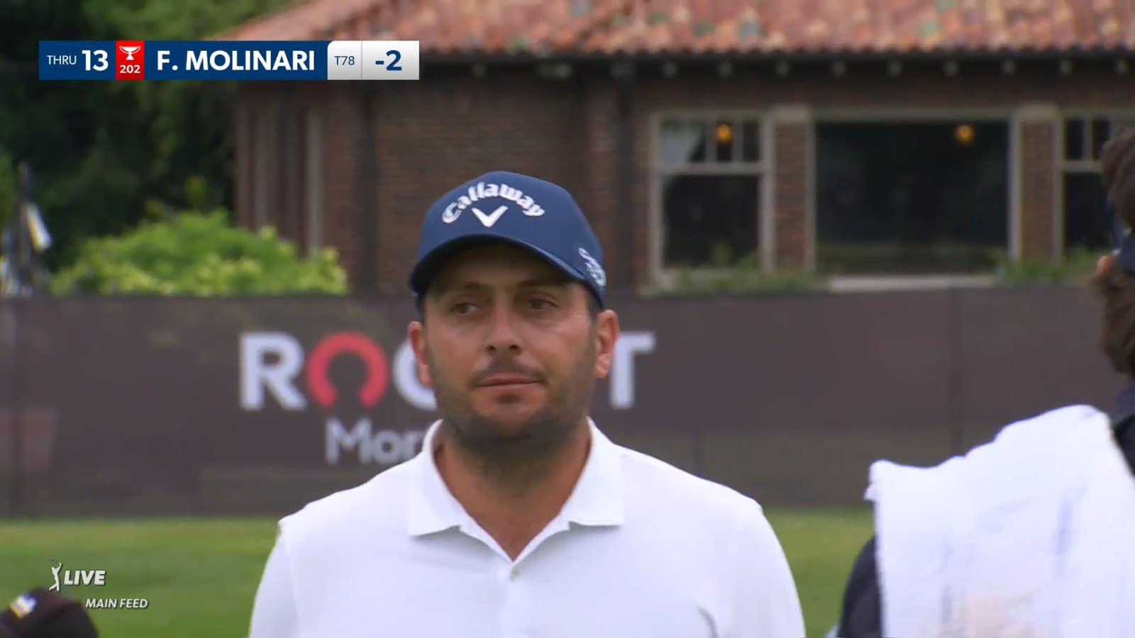 Francesco Molinari makes birdie on No. 13 at Rocket Mortgage