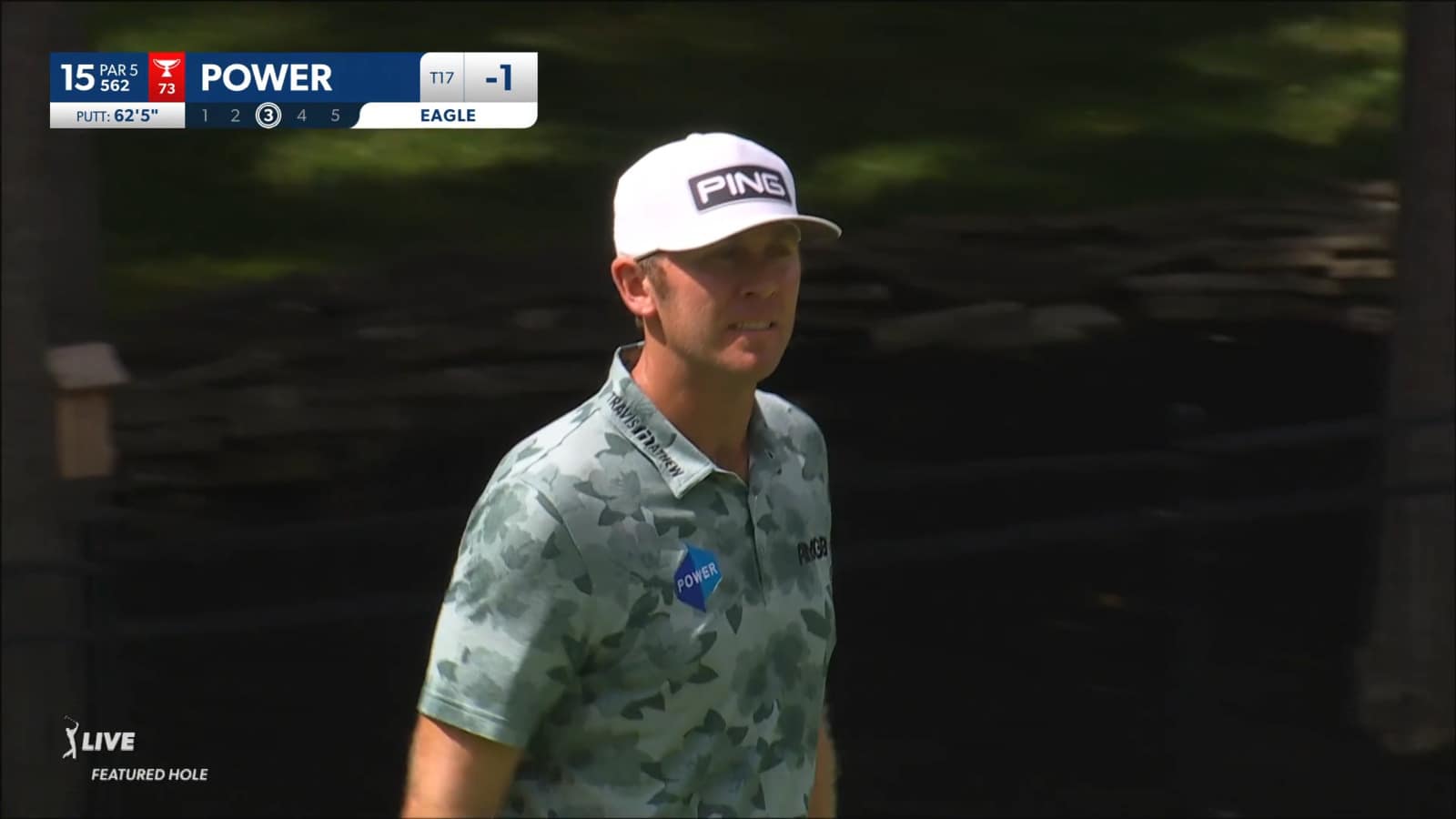 Seamus Power cards birdie at the Memorial