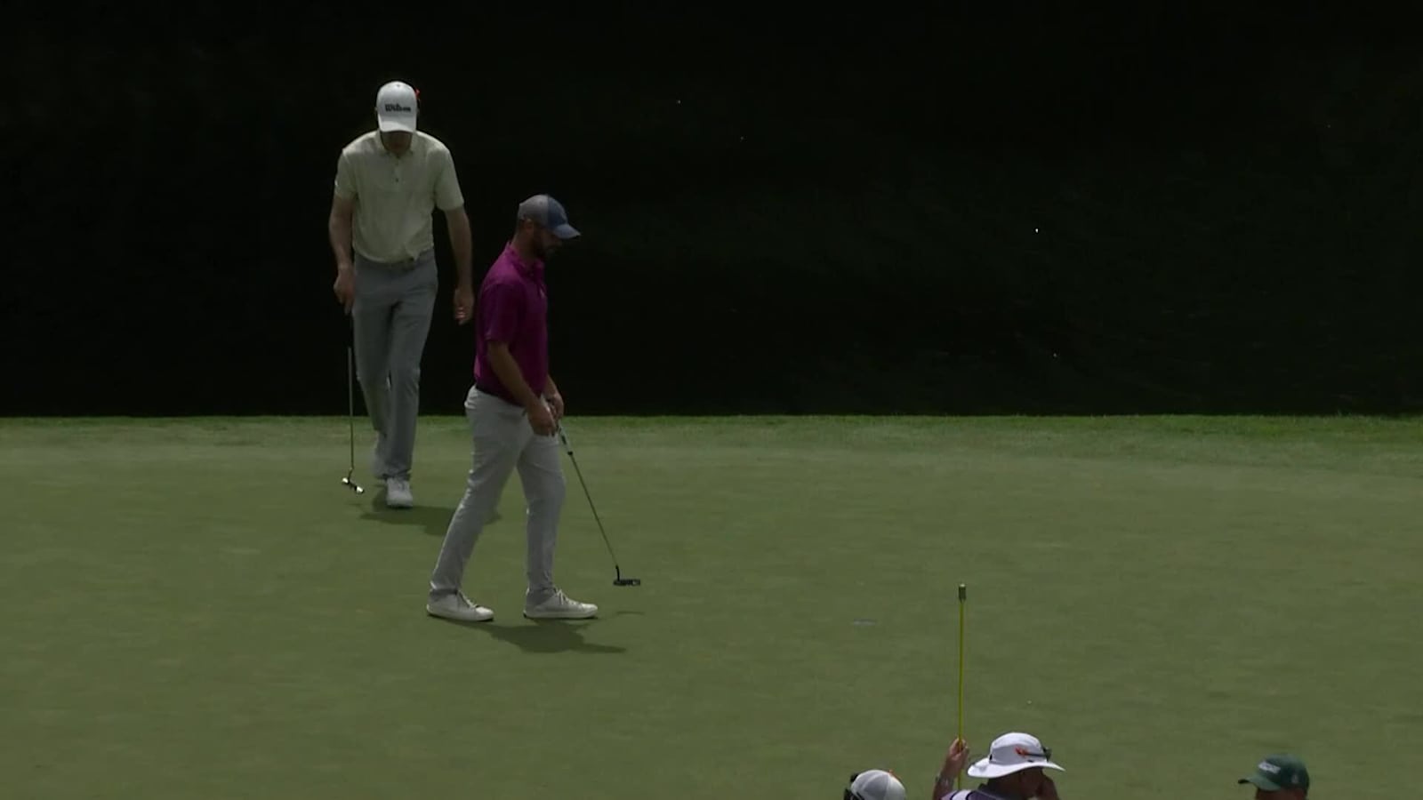 Wesley Bryan makes birdie putt at Barbasol