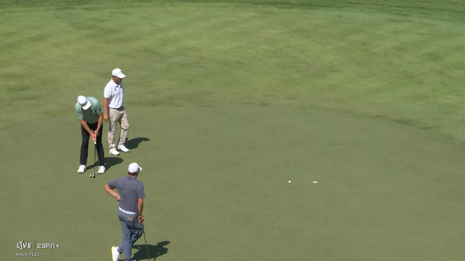 Taylor Pendrith makes birdie on No. 4 at FedEx St. Jude